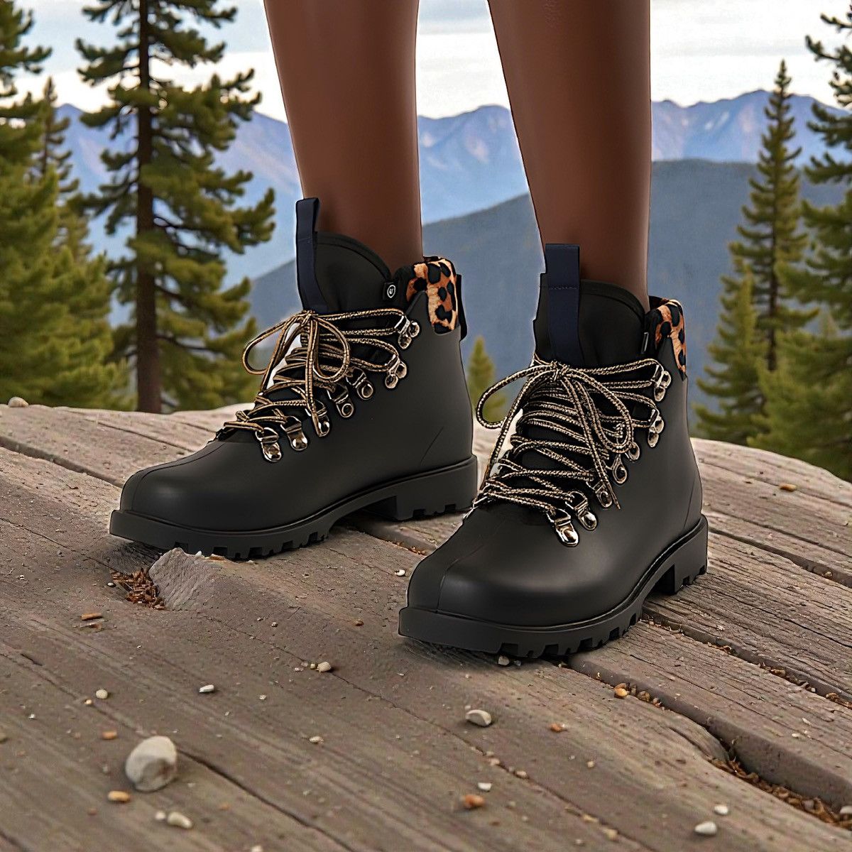 Other Arizona Love Women’s Black Boots Removable Sock Sz 6.5 (37) Size US 6.5 / IT 36.5 - 4 Thumbnail