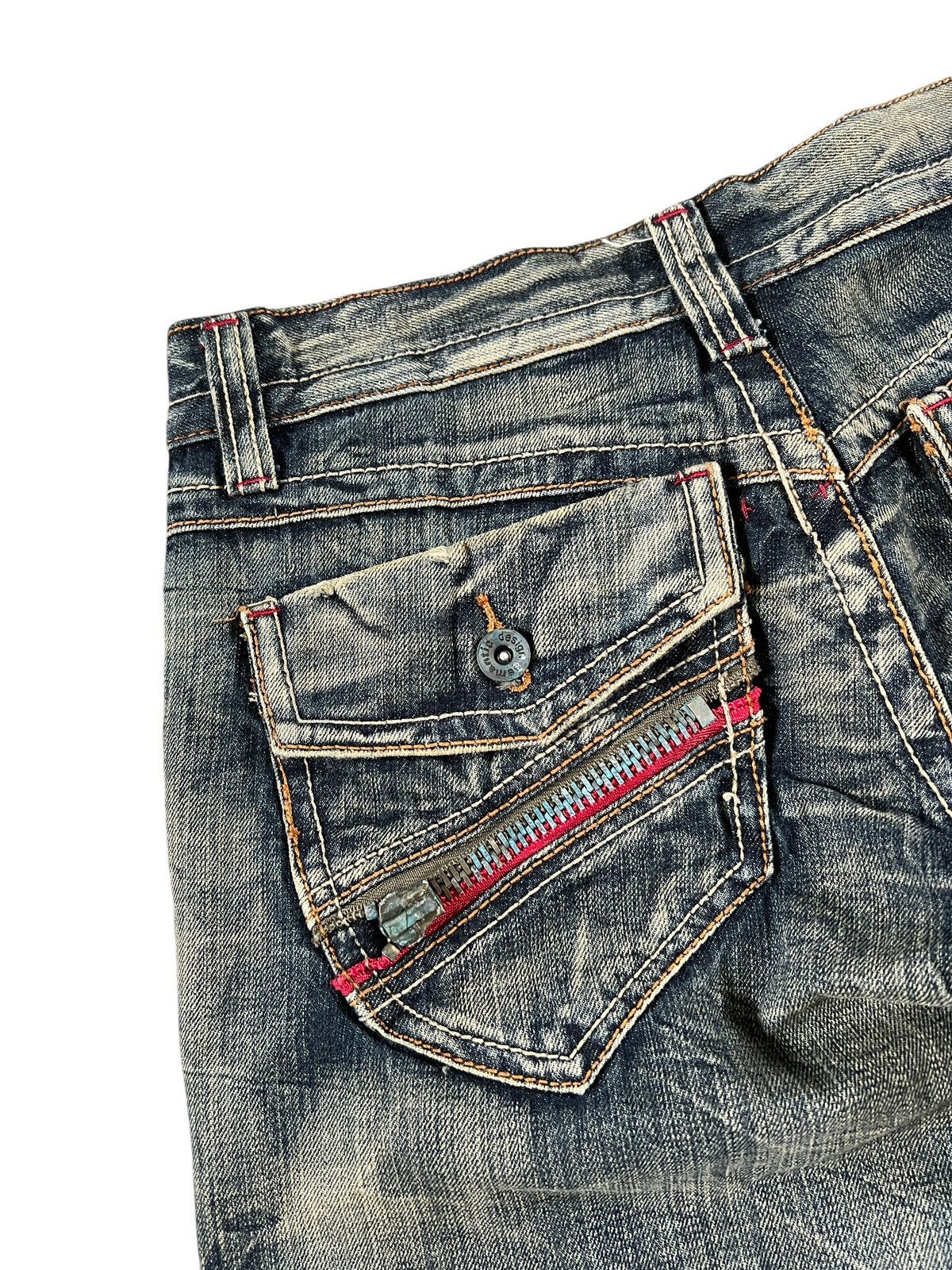 If Six Was Nine × Japanese Brand × semanticdesign Semantic Design Boot Cut Denim Size 32" / US 10 / IT 46 - 11 Thumbnail