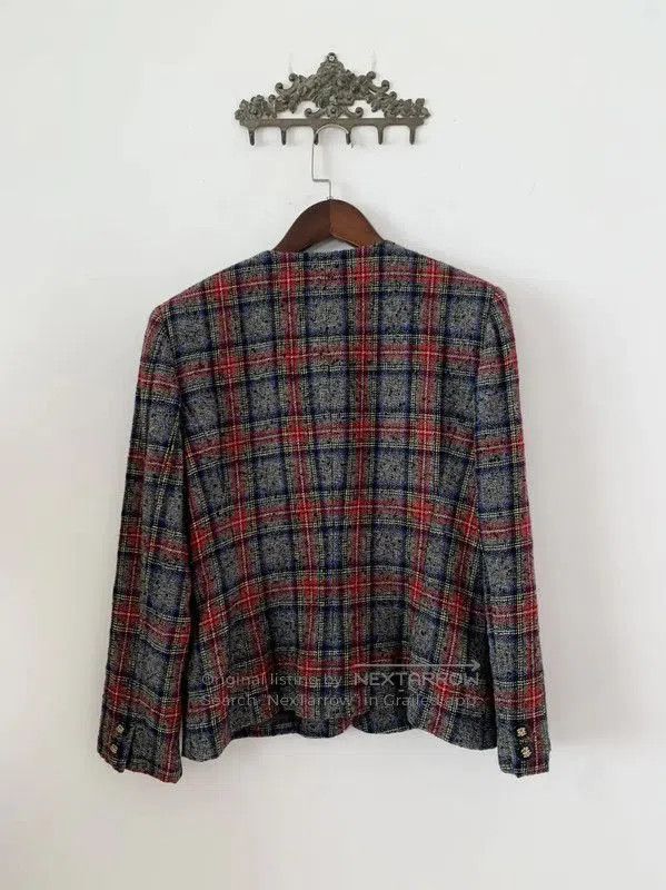 Burberry Burberry Gray Wool Women's Dress Size M. Size M / US 6-8 / IT 42-44 - 6 Thumbnail