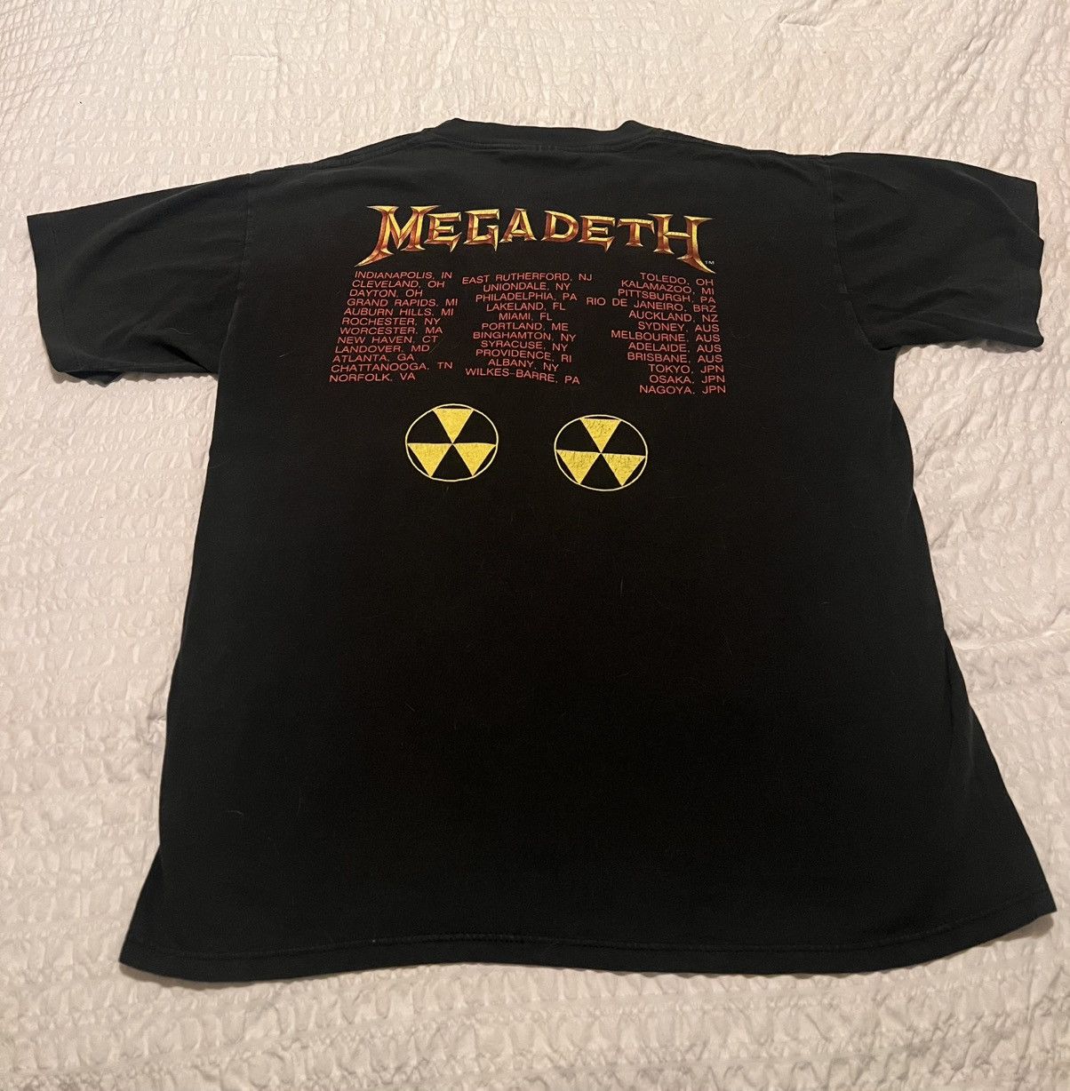 Brockum Vintage Megadeth Rust in Peace Tour Shirt Size US L / EU 52-54 / 3 - 4 Thumbnail