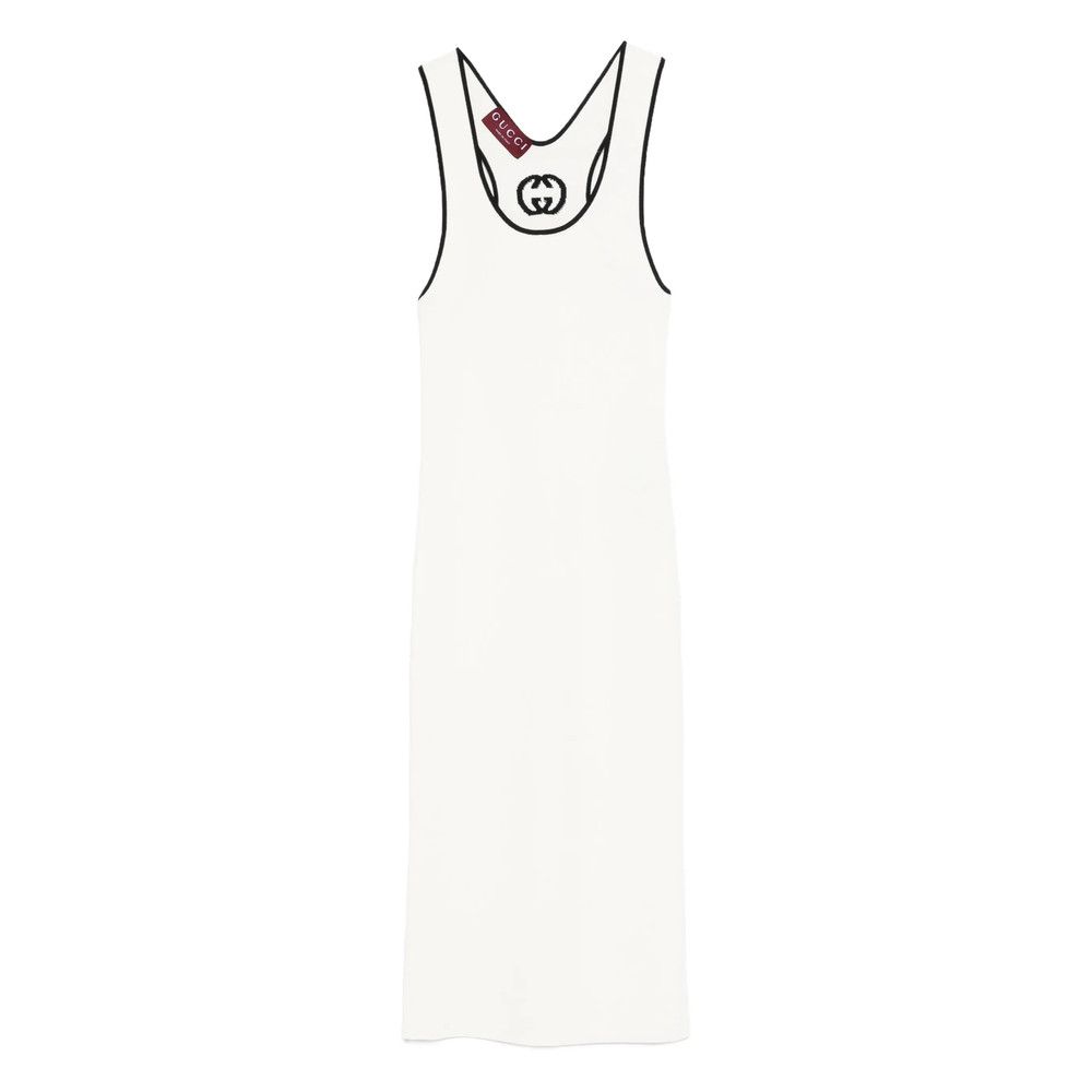 Gucci Gucci WHITE Dresses - Day Dresses Size M / US 6-8 / IT 42-44 - 1 Thumbnail