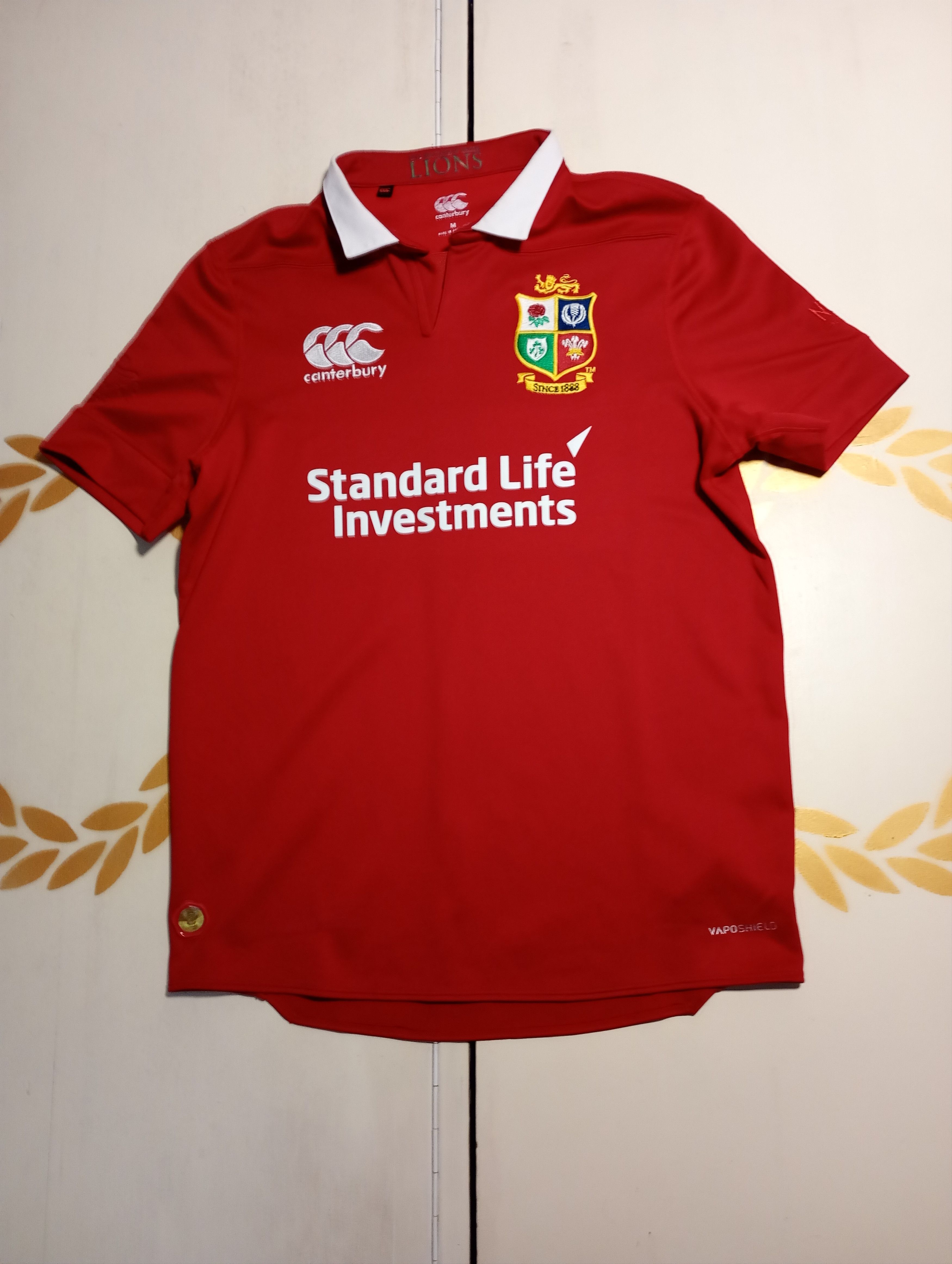 Canterbury of New Zealand British and Irish Lions 2017 Home Rugby Shirt Canterbury Size US M / EU 48-50 / 2 - 2 Thumbnail