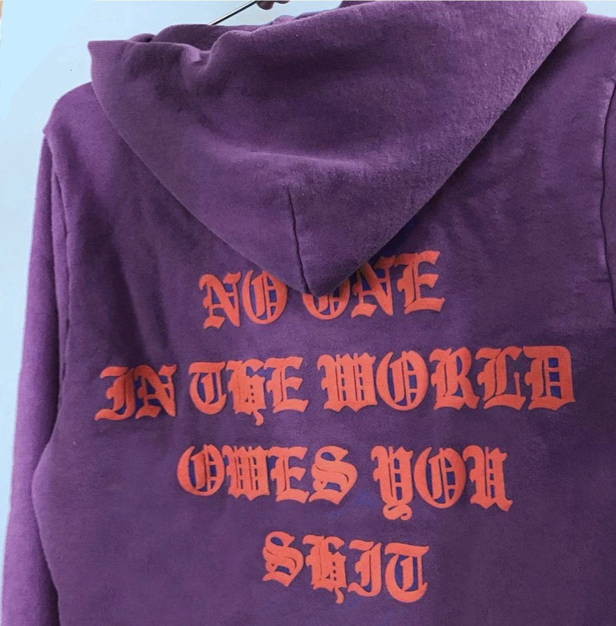 Menace Menace Cross Zip-Up Hoodie Purple Medium Size US M / EU 48-50 / 2 - 3 Thumbnail