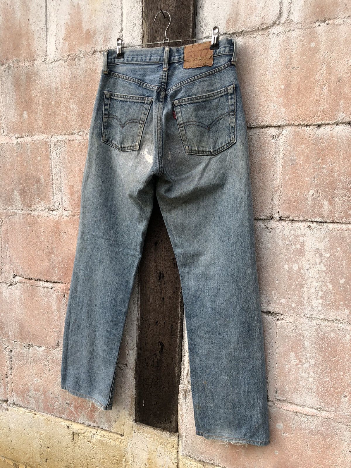 Levi's Levi’s 502 Big E J22 Distressed Denim Size US 28 / EU 44 - 6 Thumbnail