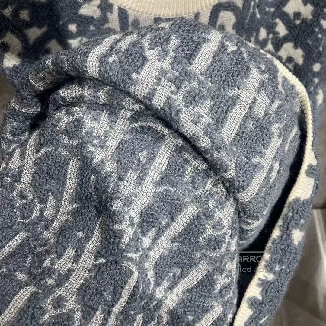 Dior dior logo print zip-up sweater. Size US M / EU 48-50 / 2 - 6 Thumbnail
