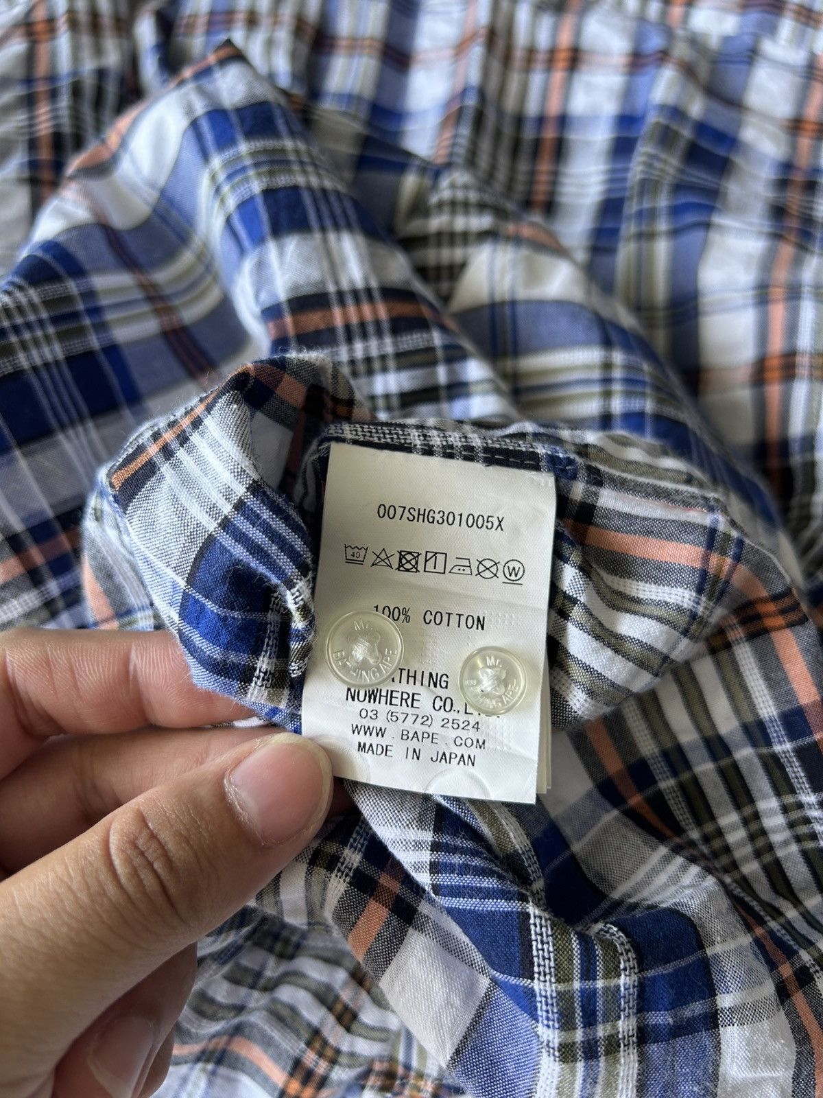 Bape Bape Iconic Logo Button Up Size US S / EU 44-46 / 1 - 11 Thumbnail