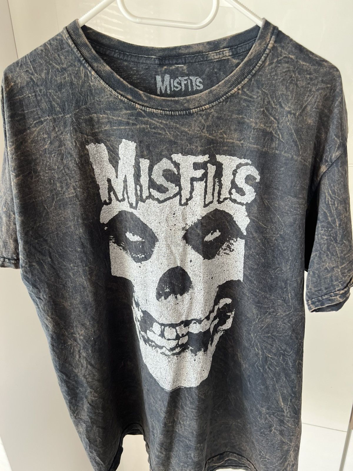 Misfits Abstract Pattern Misfits Big Logo Vintage Merch Tee Size US L / EU 52-54 / 3 - 6 Thumbnail