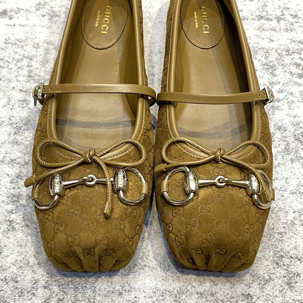 Gucci GUCCI Women's Gucci Horsebit Ballet Flat Size US 6.5 / IT 36.5 - 5 Thumbnail