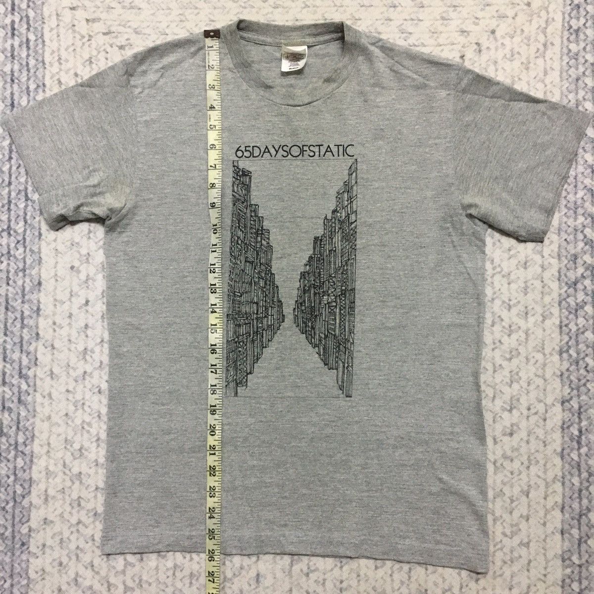 Band Tees Distressed 65 Days of Static Band Tshirt Size US S / EU 44-46 / 1 - 11 Thumbnail
