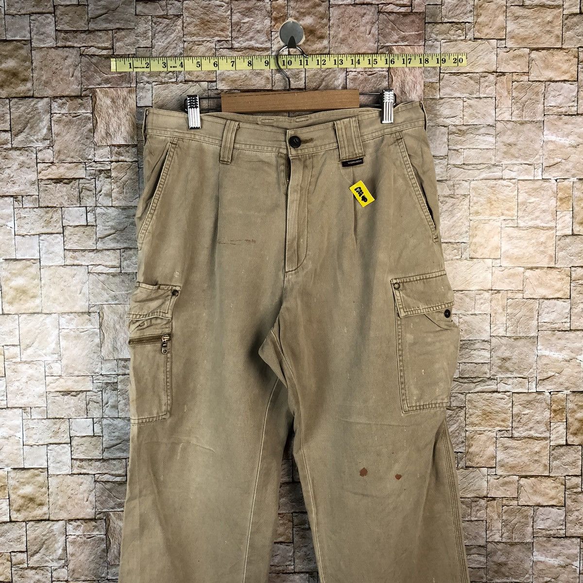 Japanese Brand Work Box utility tactical Cargo Multipocket Pants #A1140 Size US 32 / EU 48 - 2 Thumbnail