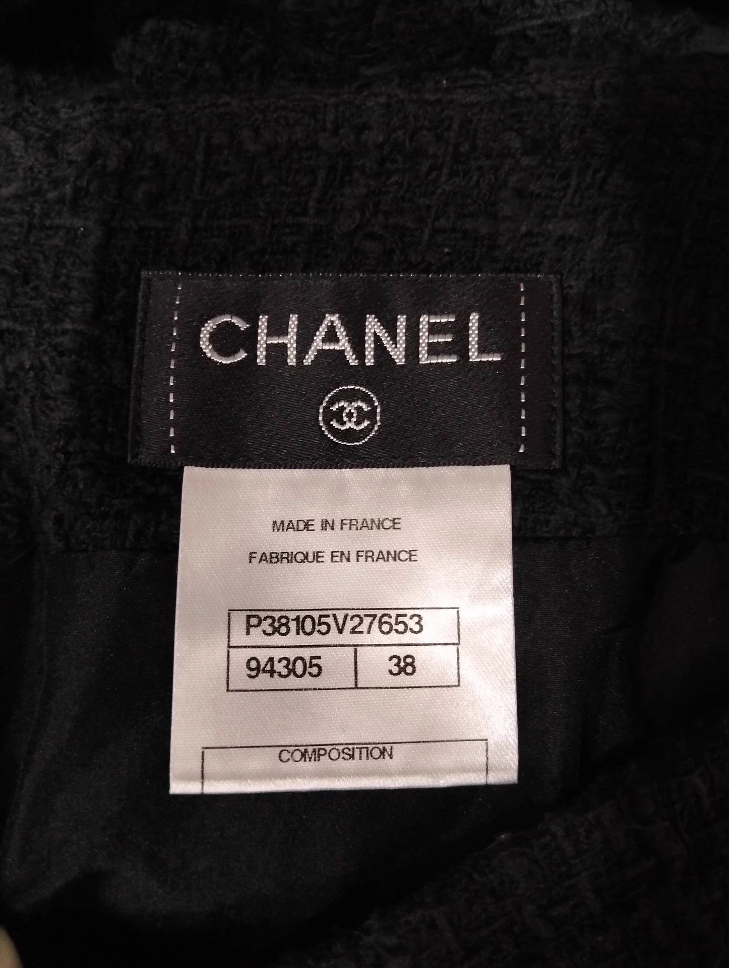 Chanel Chanel Ranch Chain Woven Black Skirt 38 95 New Size 27" / US 4 / IT 40 - 5 Thumbnail
