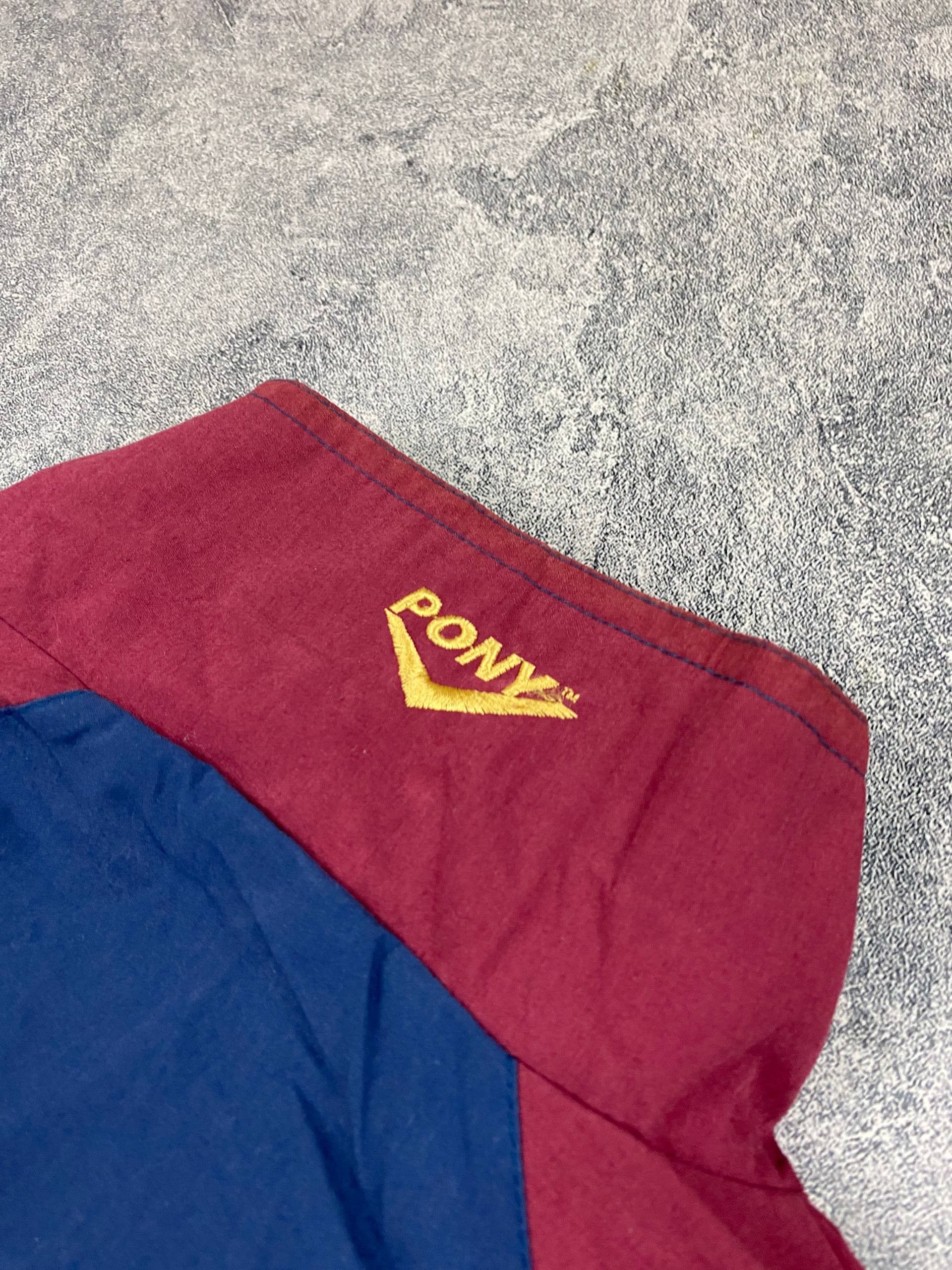 PONY Vintage West Ham United Pony Training Jacket 1995-1997 Size US L / EU 52-54 / 3 - 11 Thumbnail