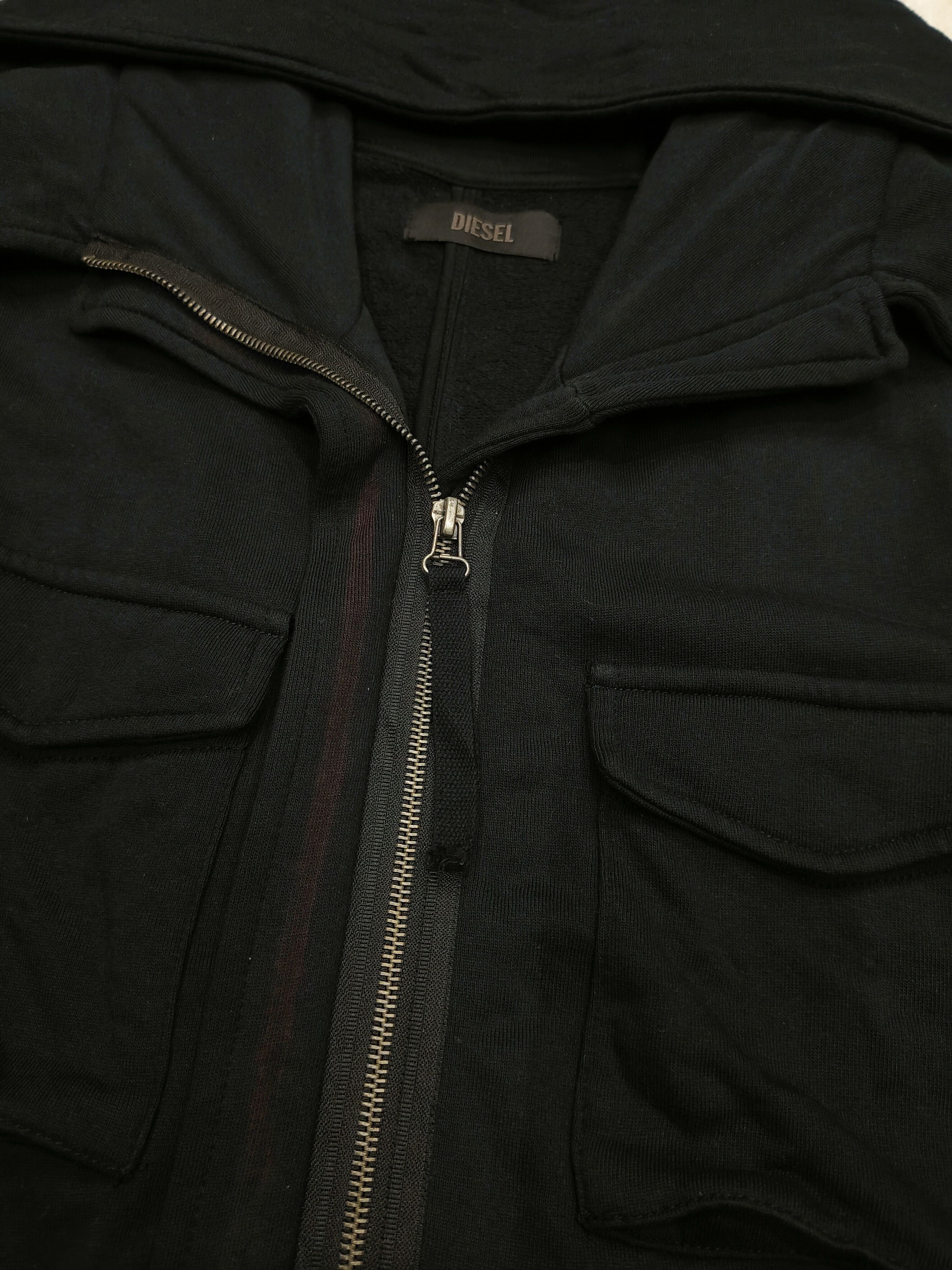 Diesel 00s Diesel- Multipocket Military Utility Hooded Parka Coat Size M / US 6-8 / IT 42-44 - 4 Thumbnail
