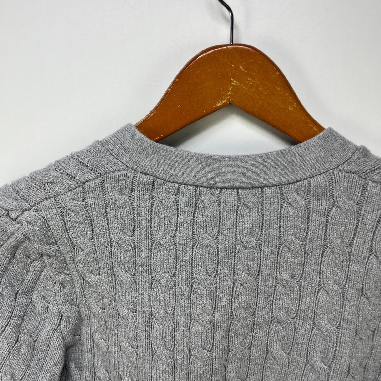 Polo Ralph Lauren Vintage Polo Ralph Lauren Cardigan Youth Medium Pony Size L / US 10 / IT 46 - 9 Thumbnail