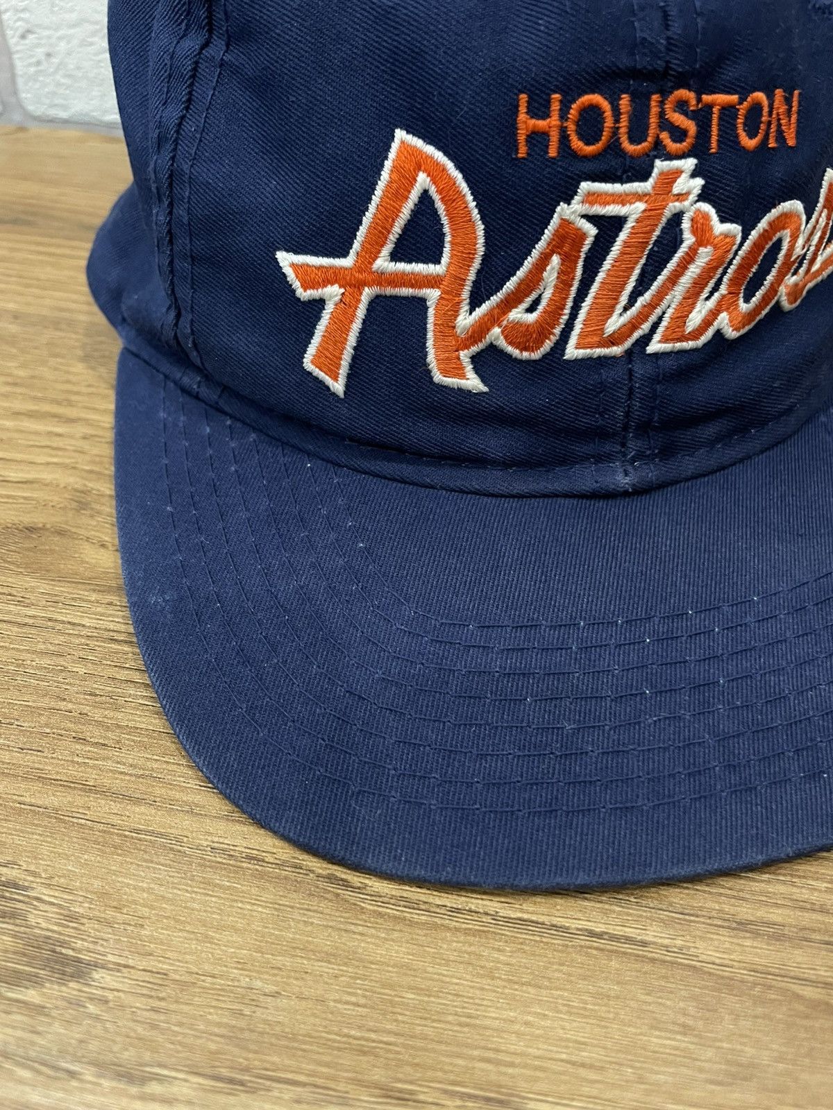 Vintage Vintage 80s 90s Houston Astros Snapback Hat cap MLB Osfa NWT Size ONE SIZE - 12 Thumbnail