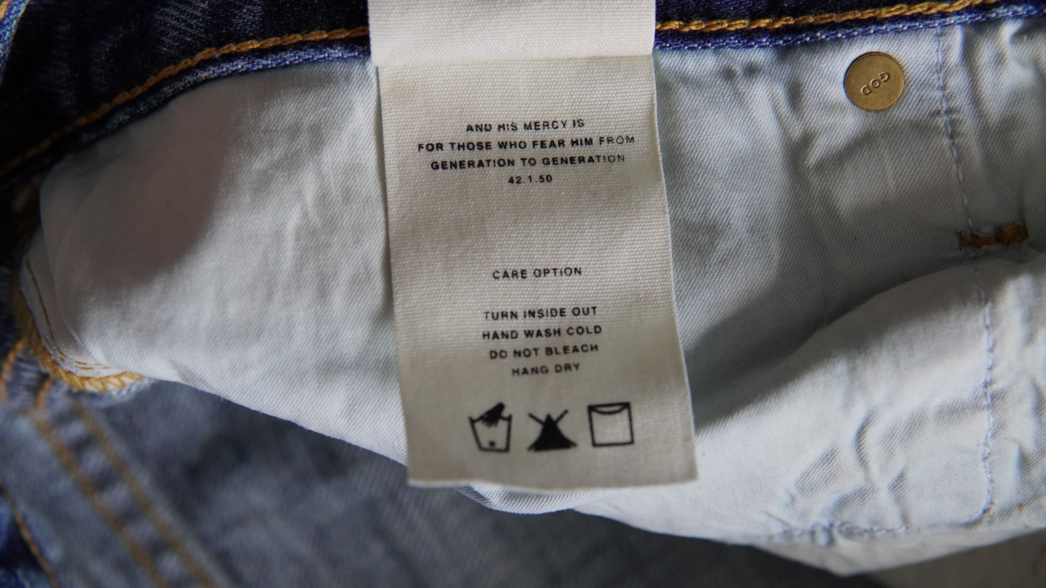 Fear of God Fear of God 5th Collection Denim – Light Wash – Size 30 Size US 30 / EU 46 - 6 Thumbnail