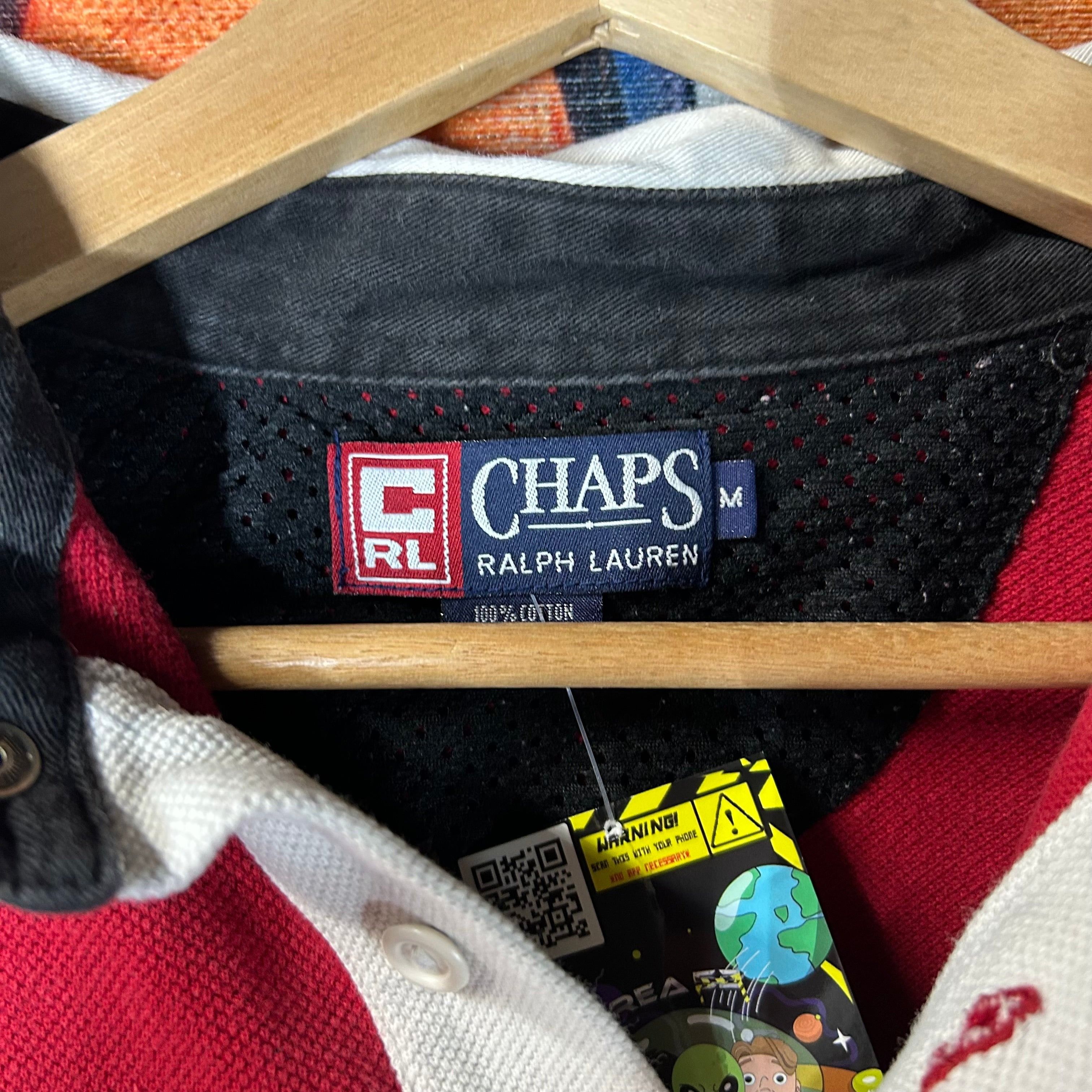 Chaps Ralph Lauren Y2K Chaps Ralph Lauren Embroidered Rugby Shirt Size Medium Size US M / EU 48-50 / 2 - 3 Thumbnail