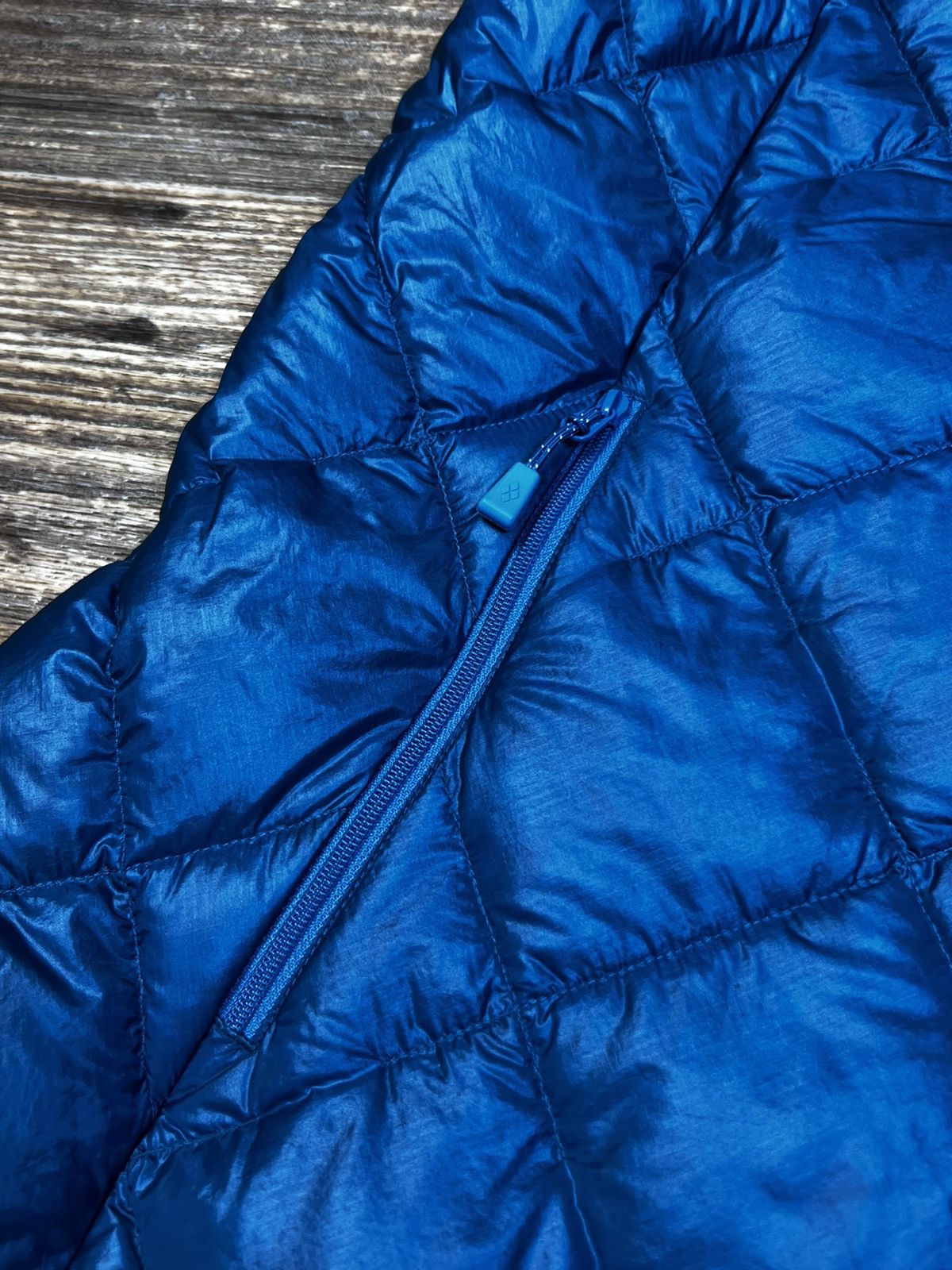 Japanese Brand × Montbell Montbell Quilted Full Zip Puffer Blue Vest Jakcet Size L / US 10 / IT 46 - 6 Thumbnail
