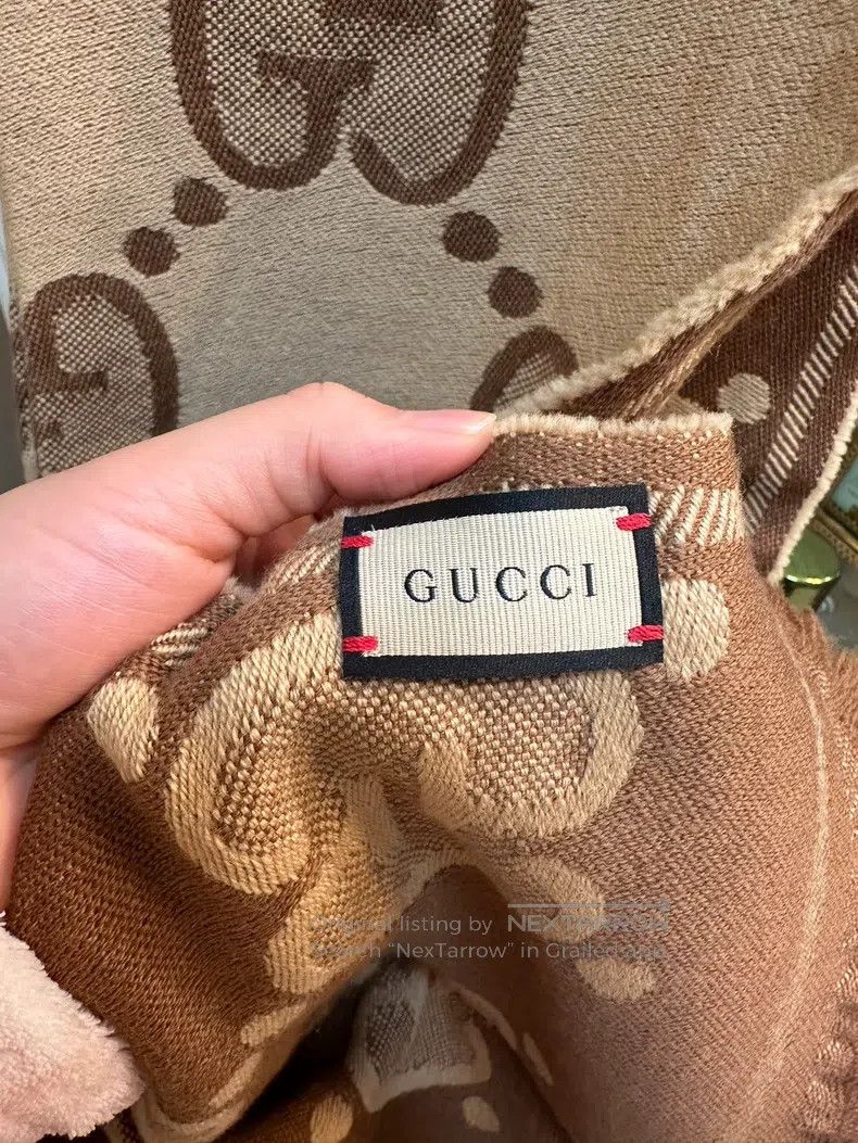 Gucci Gucci Two-sided scarf Size ONE SIZE - 4 Thumbnail