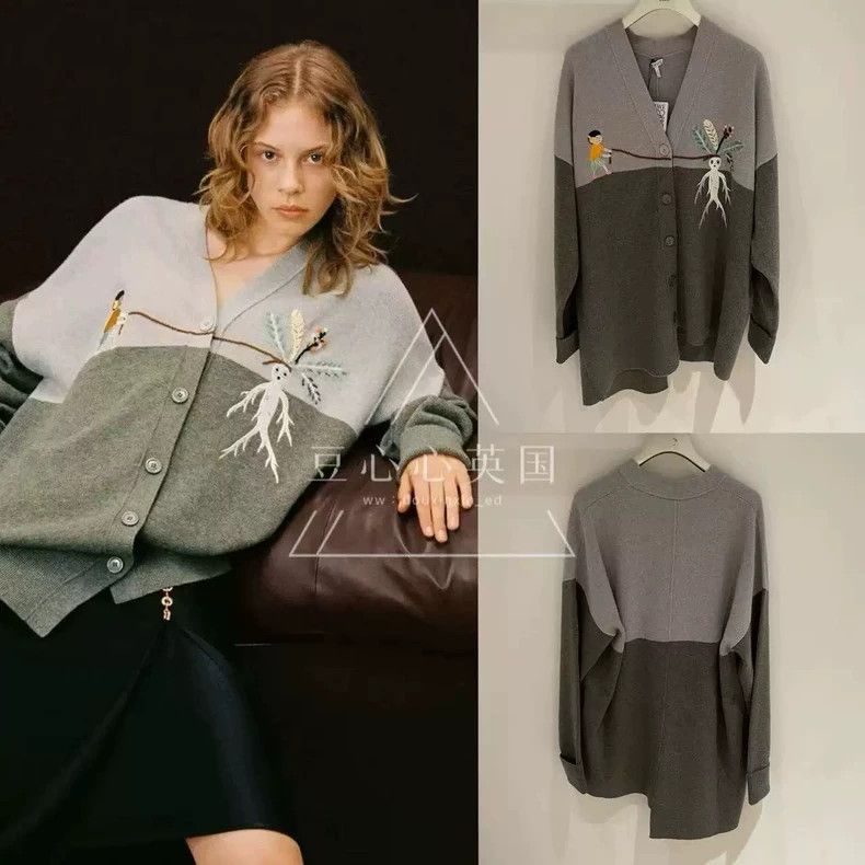 Loewe LOEWE Gray manchineel coat Size S / US 4 / IT 40 - 1 Thumbnail