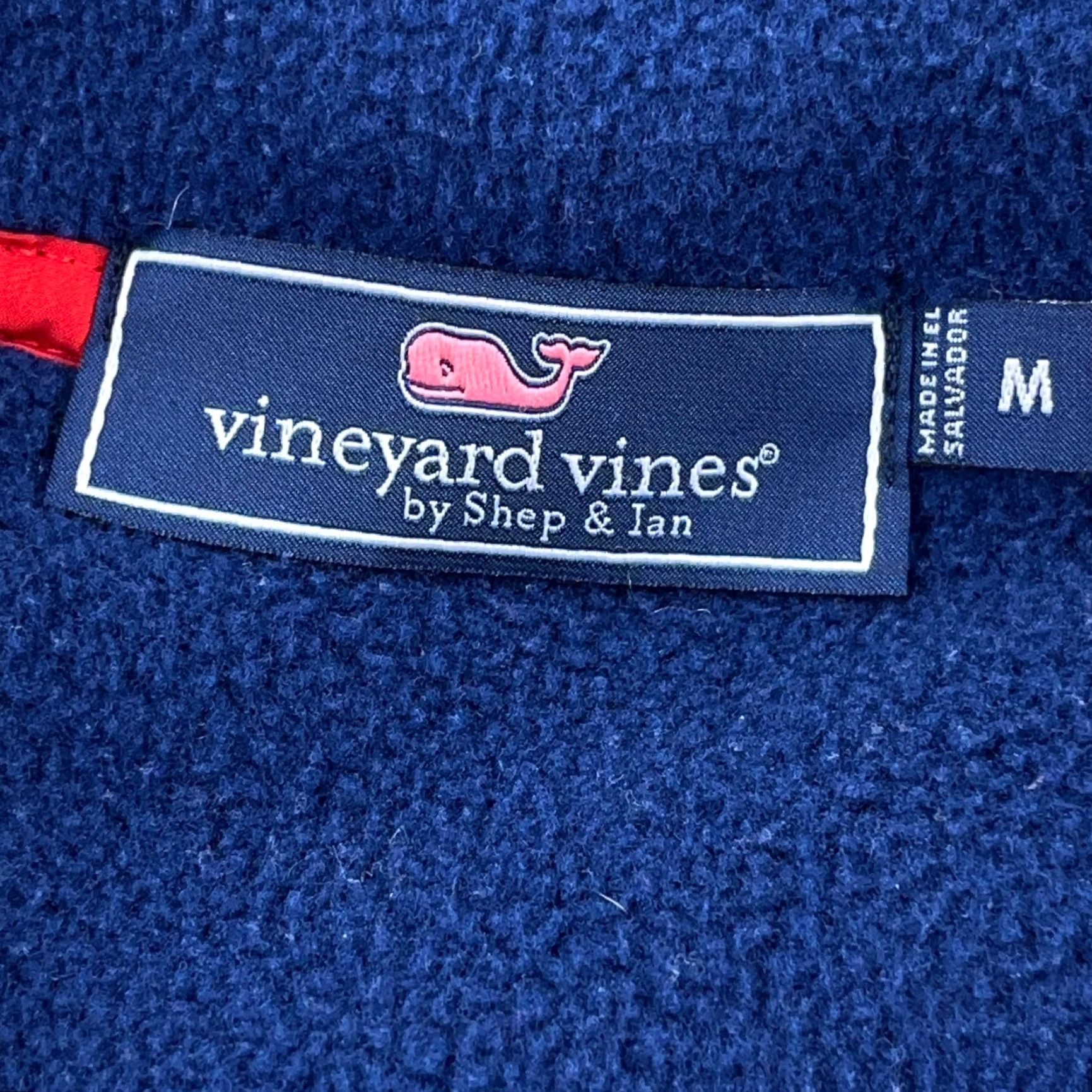 Vineyard Vines Vineyard Vines Sweater Men Medium Blue Pullover Fleece Snap T Sweatshirt Jacket Size US M / EU 48-50 / 2 - 7 Thumbnail