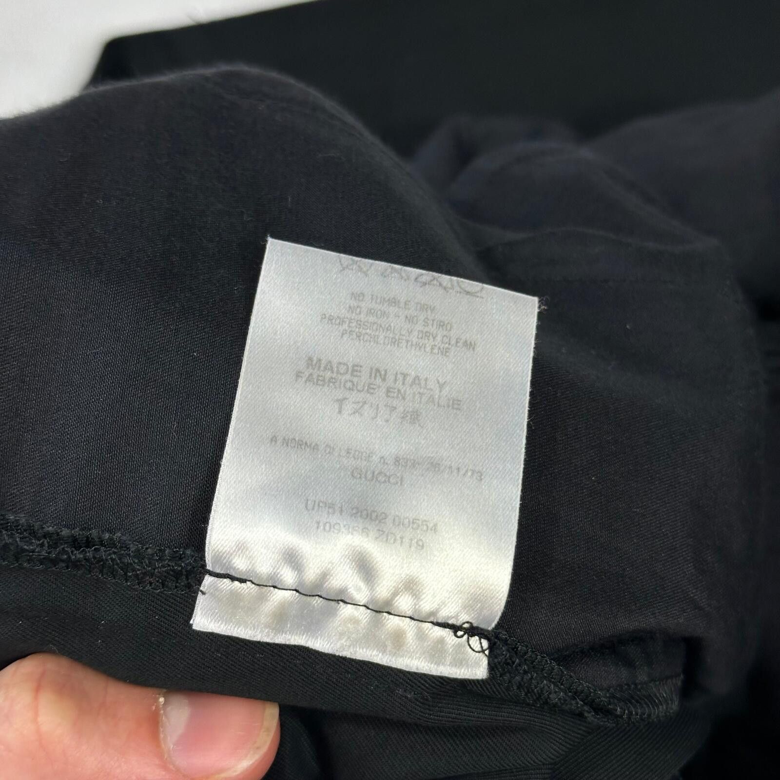 Gucci Gucci by Tom Ford 2002 Panelled Black Smart Trousers - IT40 Size 27" / US 4 / IT 40 - 9 Thumbnail