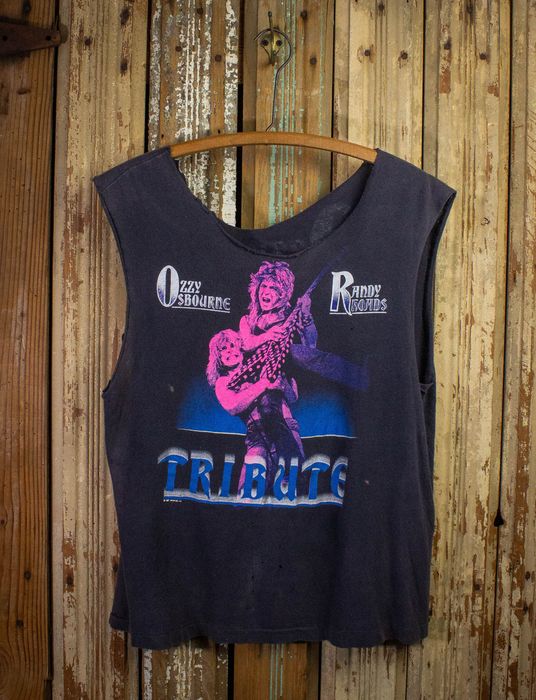 ozzy osbourne randy rhoads tribute shirt
