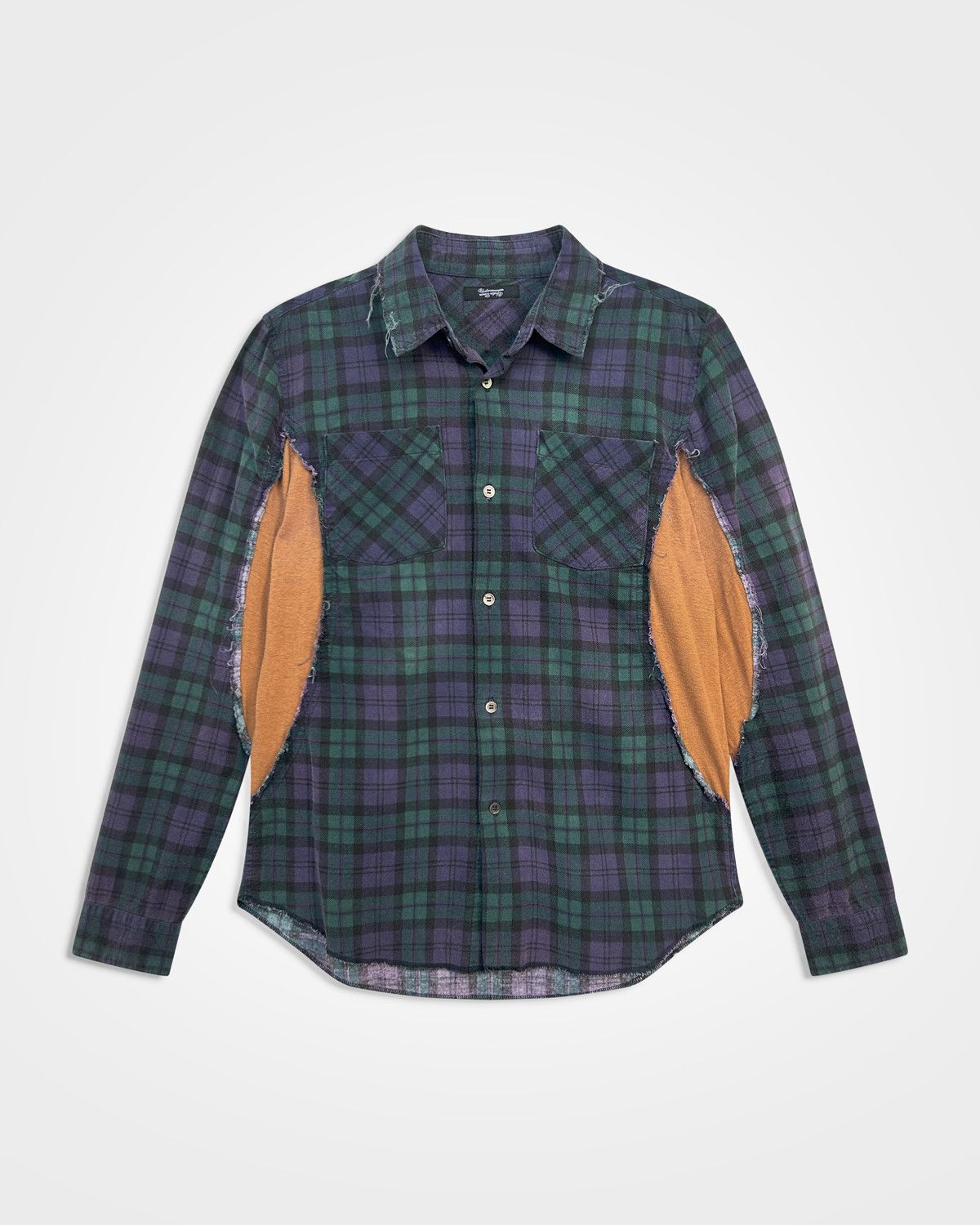 Undercover Undercover, SS05 Raw Cutout Check Shirt Size US M / EU 48-50 / 2 - 1 Thumbnail