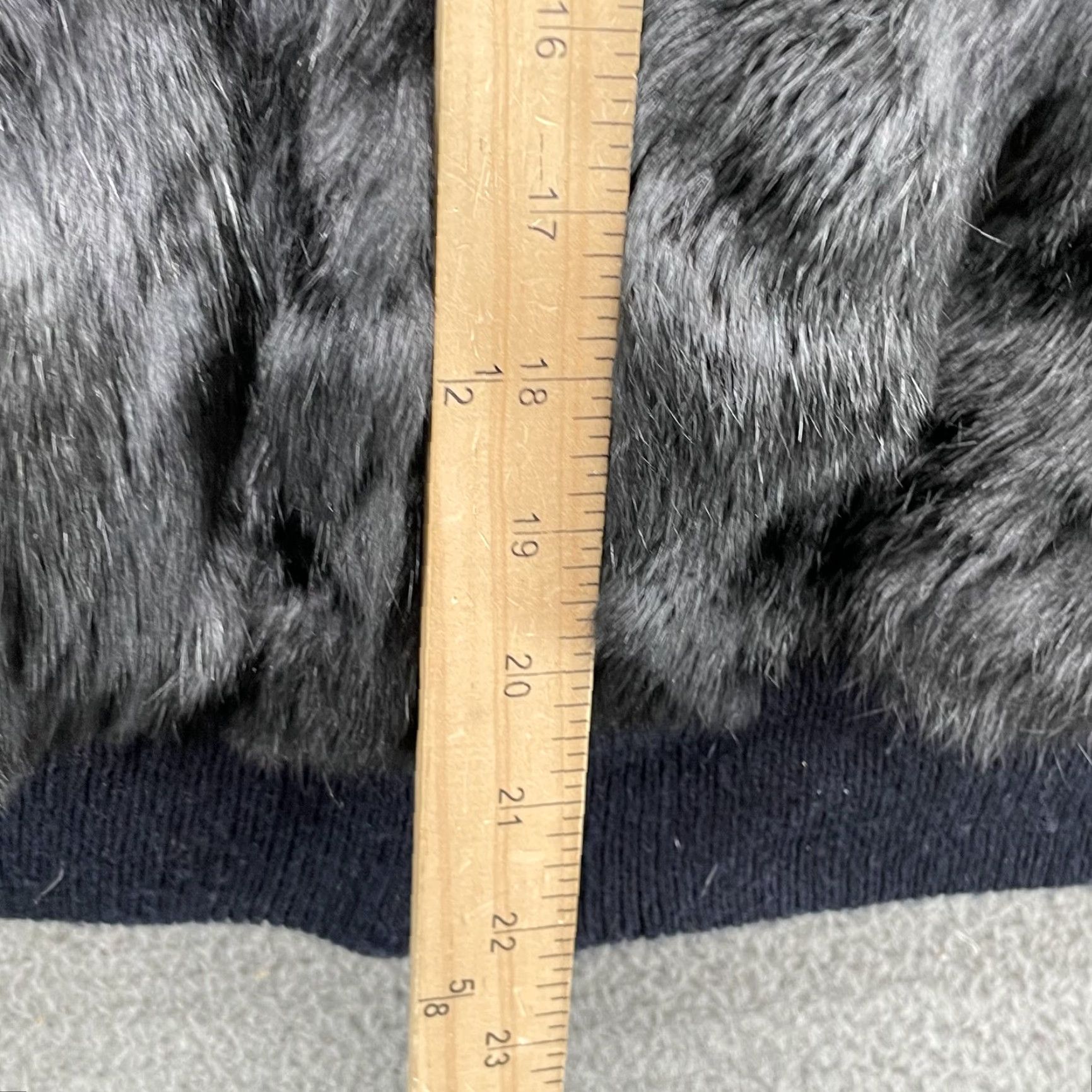 Vintage VINTAGE VTG Faux Fur Bomber Jacket Womens XL Black 90s Glamourous Cocktail Going Out 80s Club Streetwear Coat Size XL / US 12-14 / IT 48-50 - 4 Thumbnail