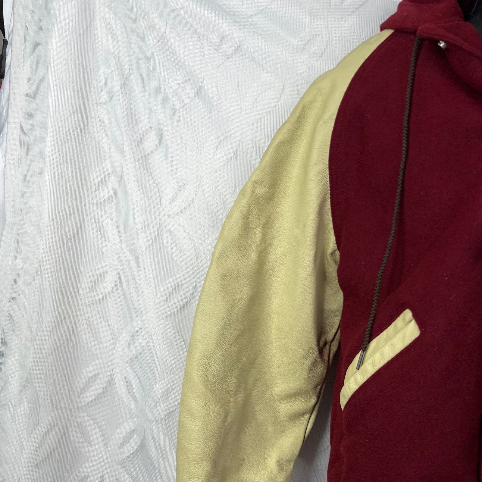 Delong Vintage DeLong Sz. M Varsity Letterman Hooded Jacket NWT Size US M / EU 48-50 / 2 - 4 Thumbnail