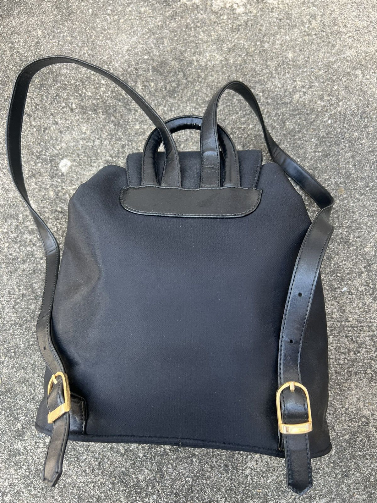 Missoni Vintage 90s Missoni Sport Embroidery Black Backpack Bag Size ONE SIZE - 10 Thumbnail