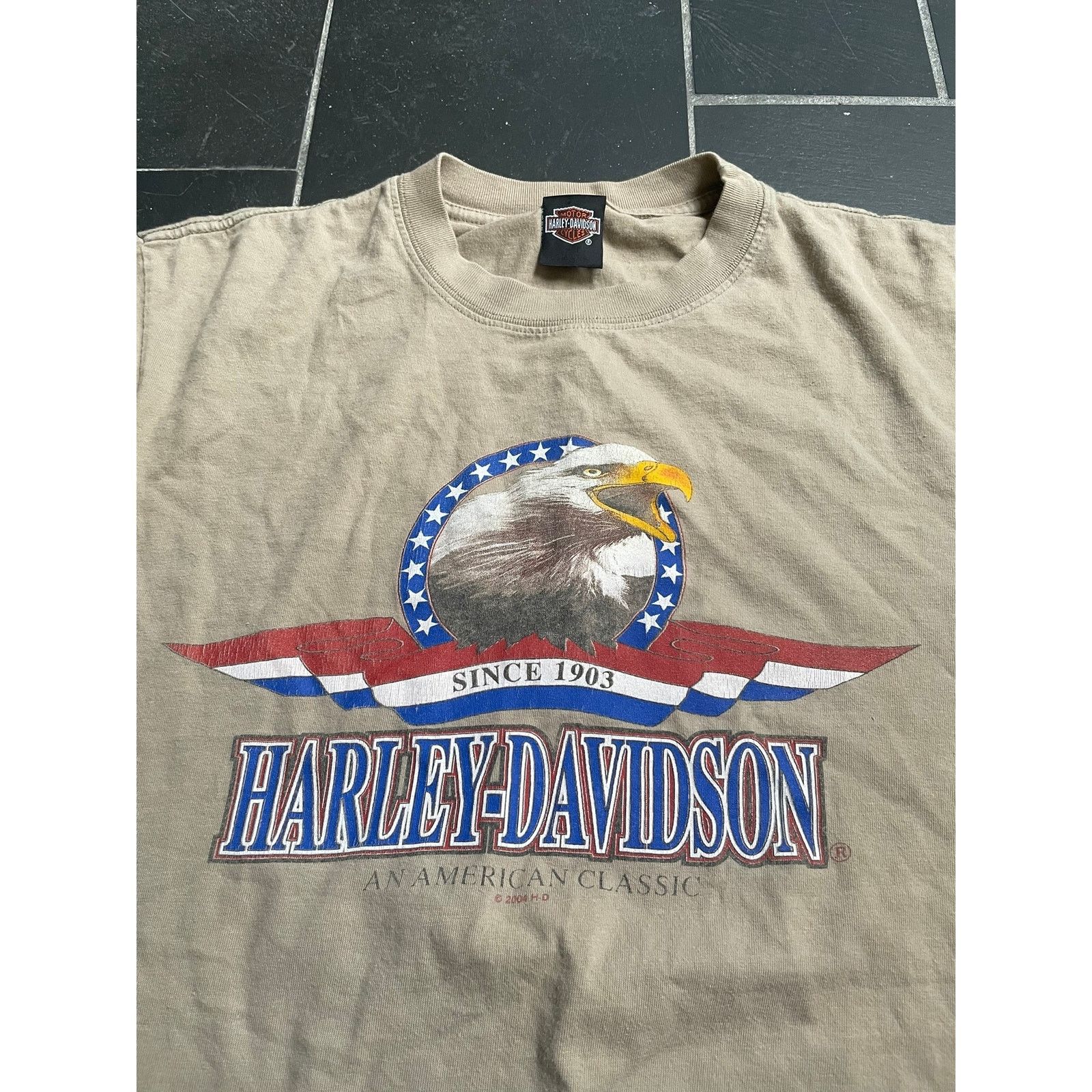 Other Harley Davidson Aruba Tan Tshirt Size US M / EU 48-50 / 2 - 2 Thumbnail