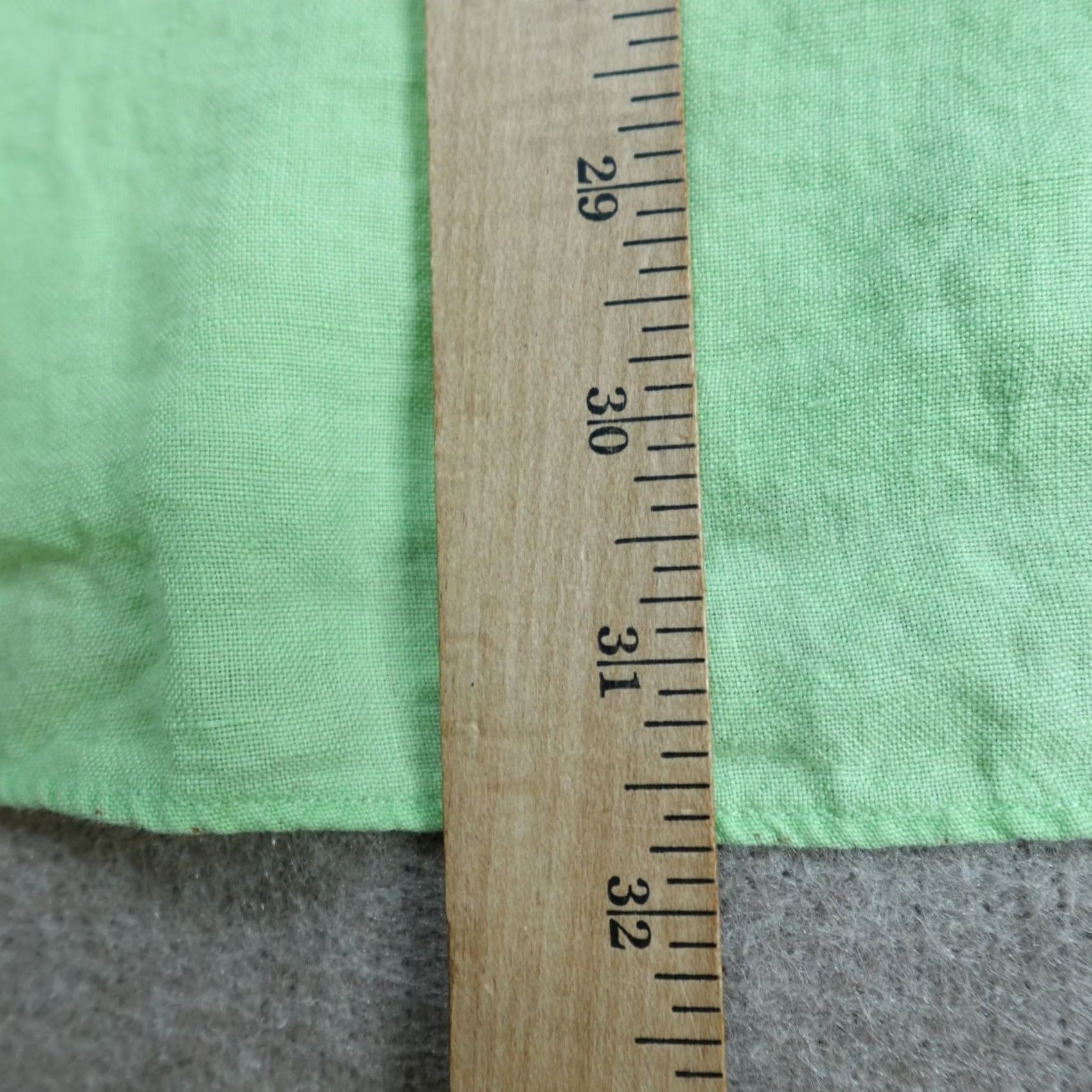 Polo Ralph Lauren VINTAGE Polo Ralph Lauren Shirt 2XL Green Solid Button Down 100% Linen Size US XXL / EU 58 / 5 - 3 Thumbnail