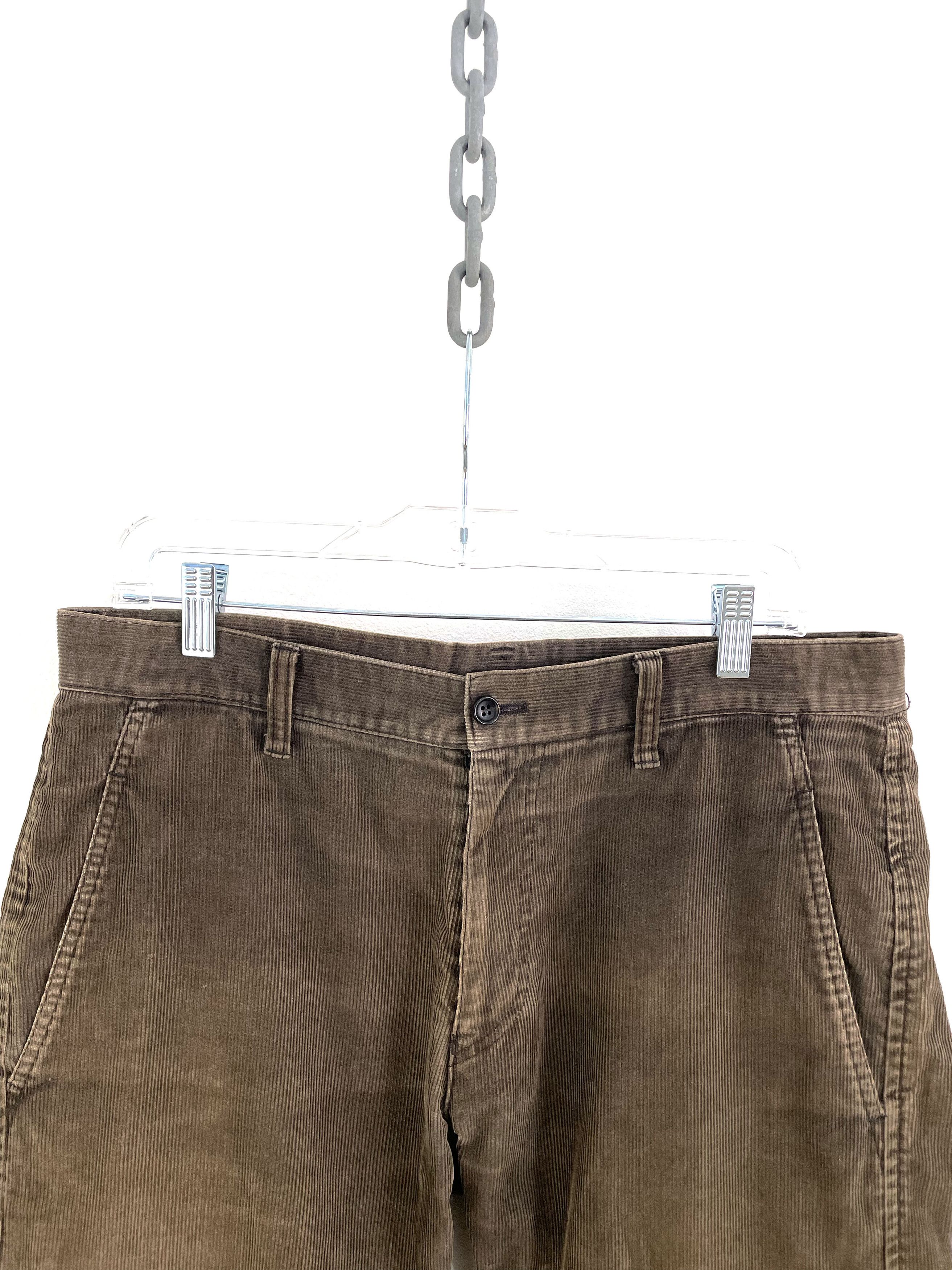 Comme des Garcons Homme 2005 Sunfaded Corduroy Pants Size US 34 / EU 50 - 3 Thumbnail