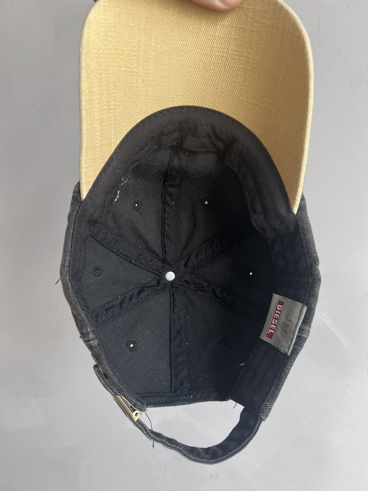 Diesel × Vintage Diesel Avantgarde Japanese Style Unisex Hat/Cap Rhinestones Size ONE SIZE - 8 Thumbnail