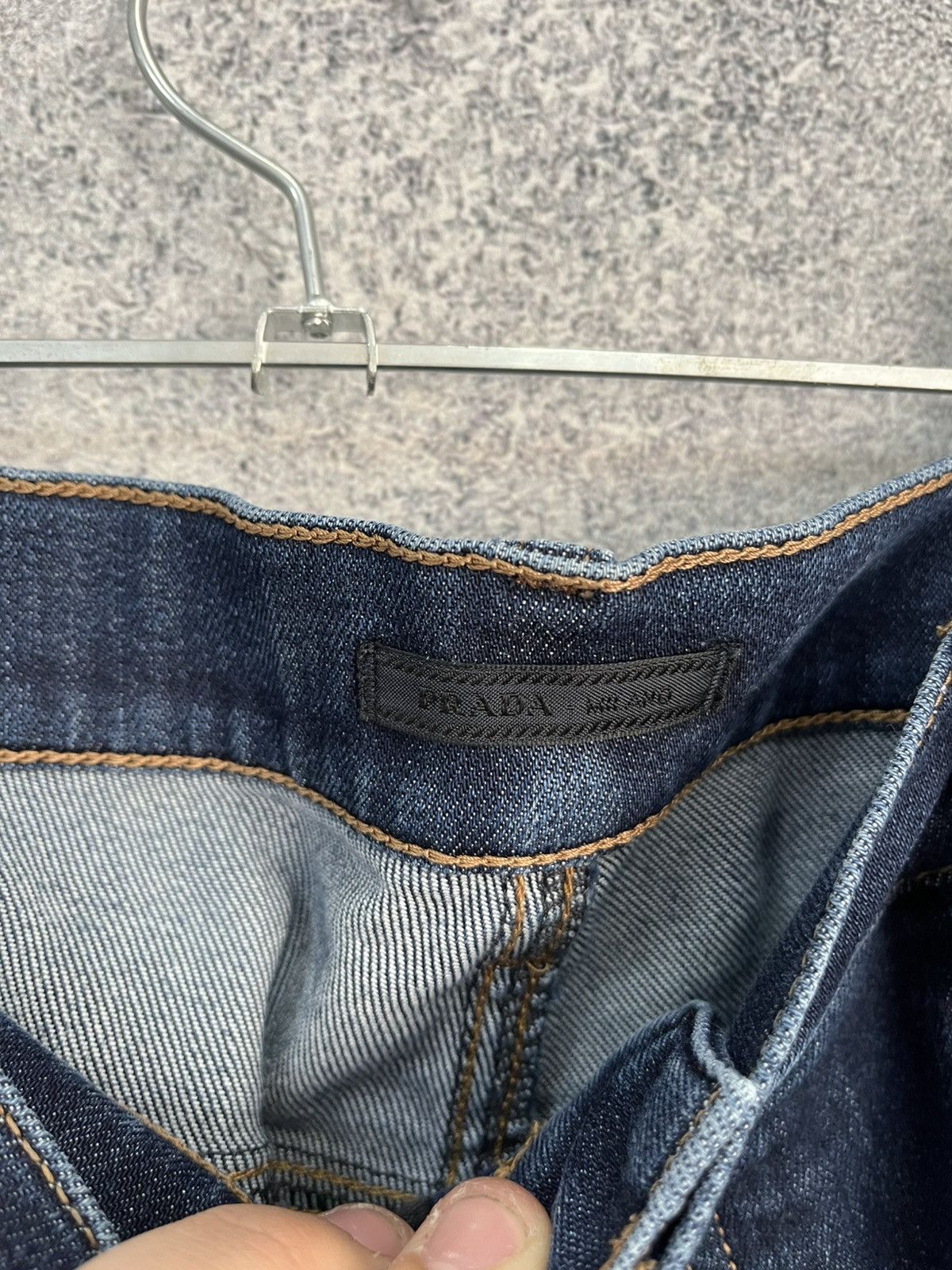 Prada Prada Black Tab Denim Jeans Size US 33 - 16 Thumbnail