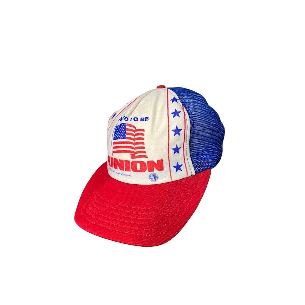 Other 1987 Vintage Railroad Union Trucker Hat Size ONE SIZE - 2 Thumbnail