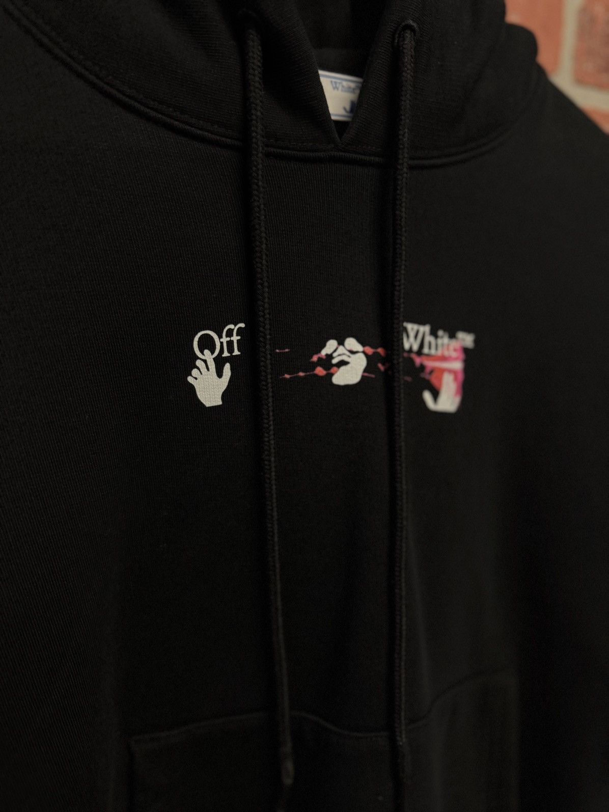 Off-White Off White Arrow Hoodie Size Small Pre Owned 🧼 Size US S / EU 44-46 / 1 - 10 Thumbnail