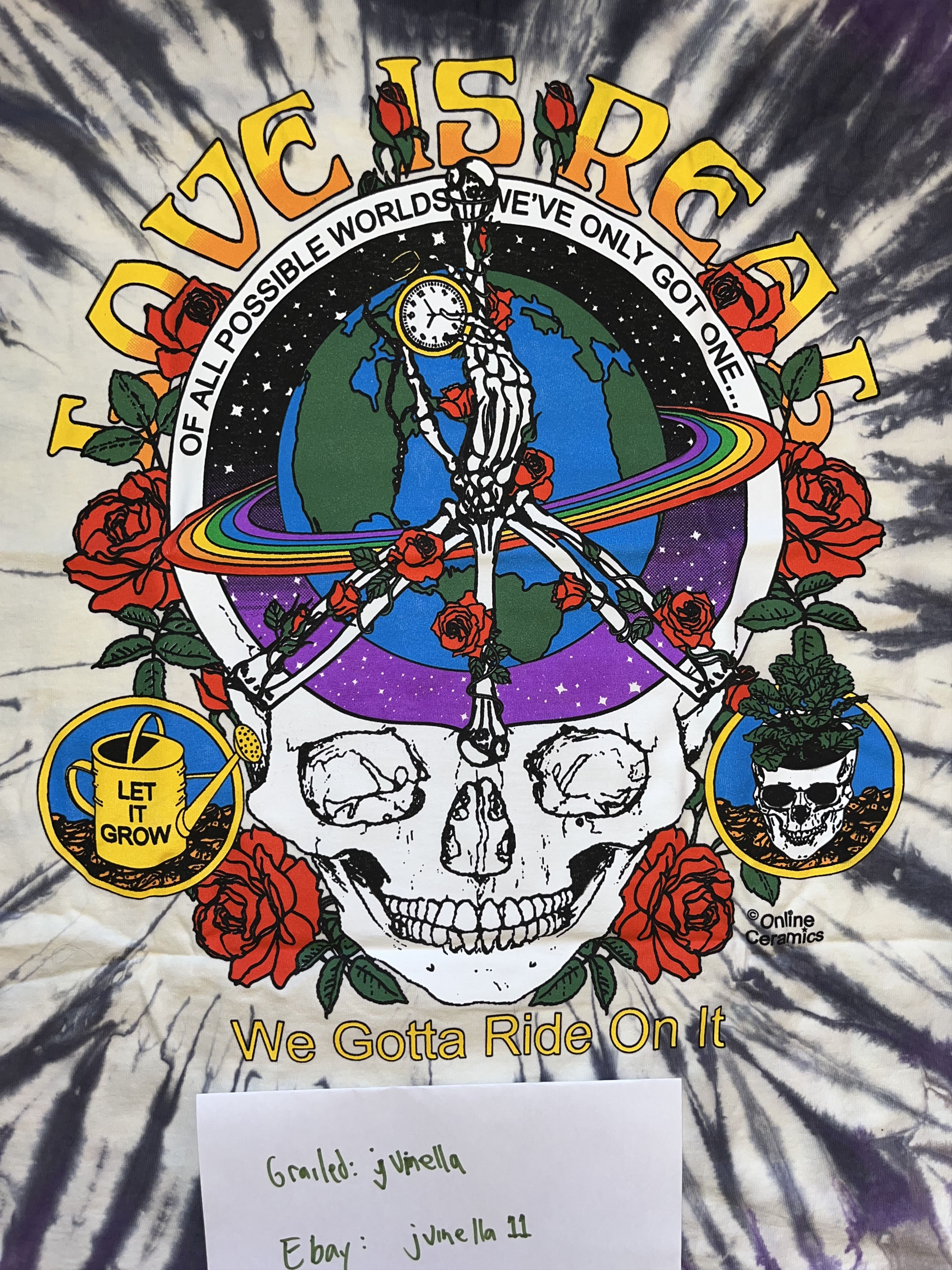 Grateful Dead × Online Ceramics Online ceramics NFA long sleeve size L brand new Size US L / EU 52-54 / 3 - 3 Thumbnail