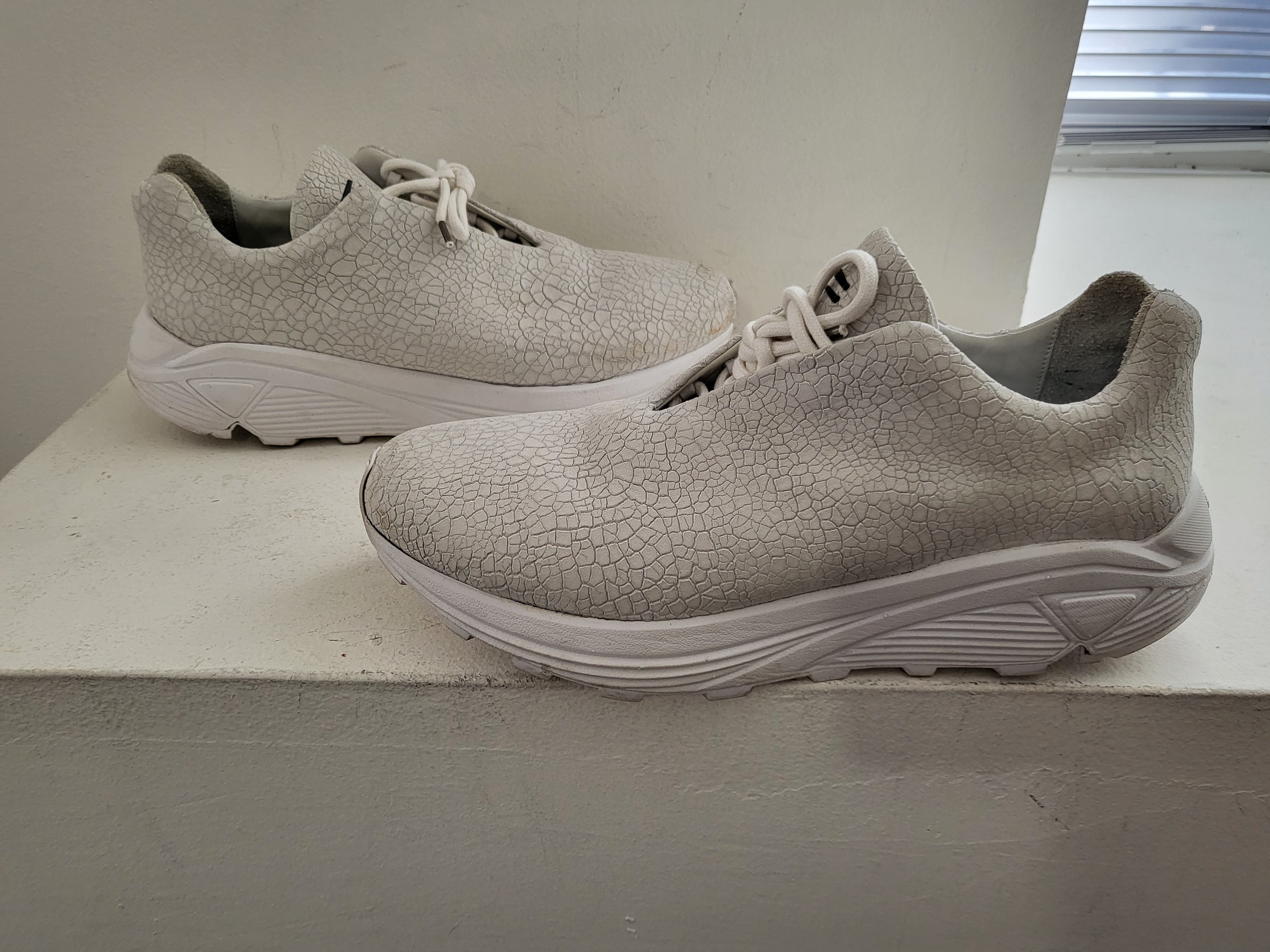 The Last Conspiracy "Caleb" cracked leather sneakers Size US 10 / EU 43 - 2 Thumbnail