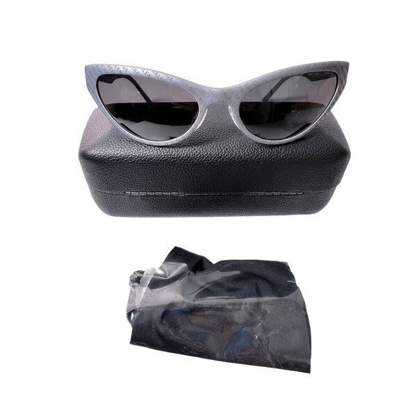 Balenciaga Balenciaga Logo Womens Grey Aluminum Metal Frame UV Sunglass Size ONE SIZE - 3 Thumbnail