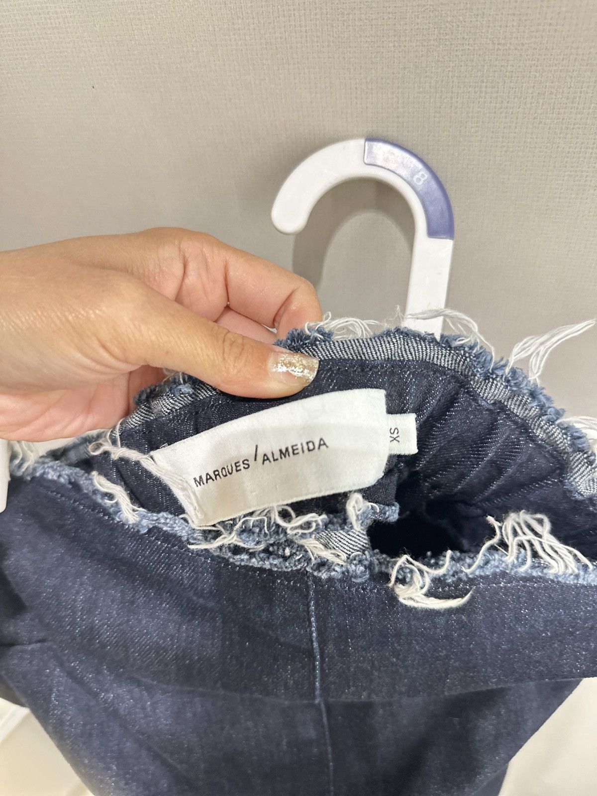 Marques'Almeida Marques Almeida all blue women aged jumpsuit denim/US4 Size S / US 4 / IT 40 - 3 Thumbnail