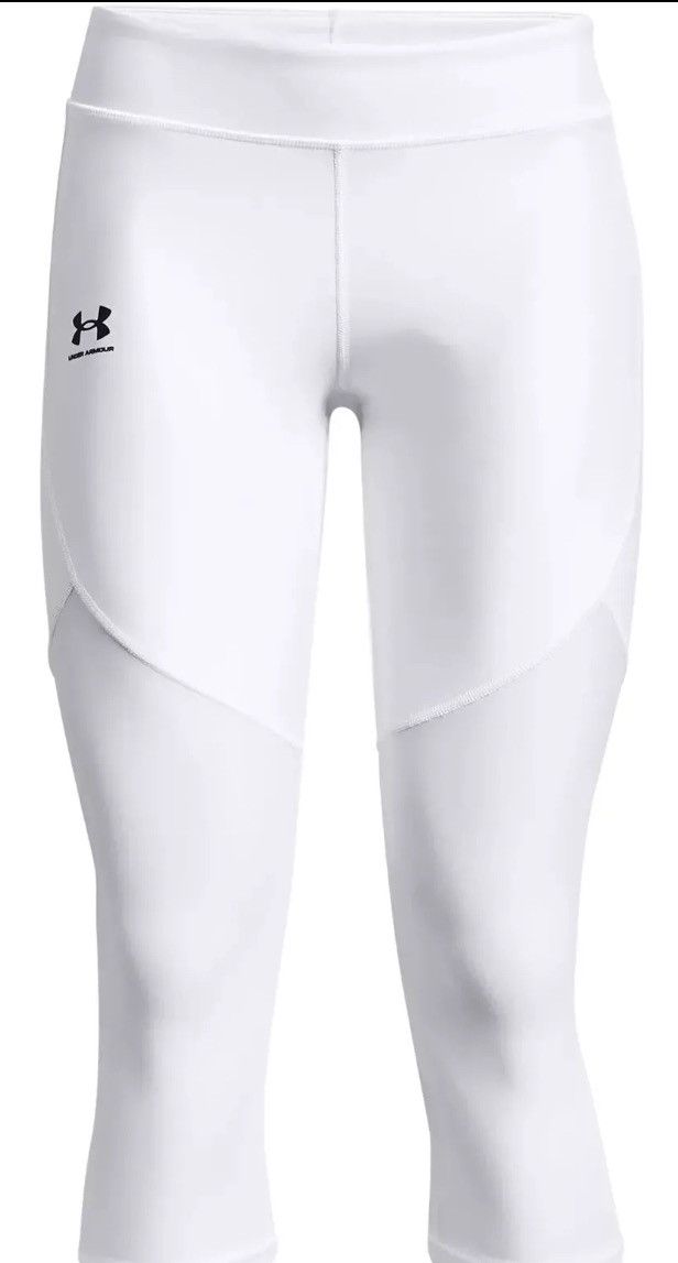 Under Armour Under Armour HeatGear Women's Team Capris Pants Leggings Size 27" / US 4 / IT 40 - 3 Thumbnail