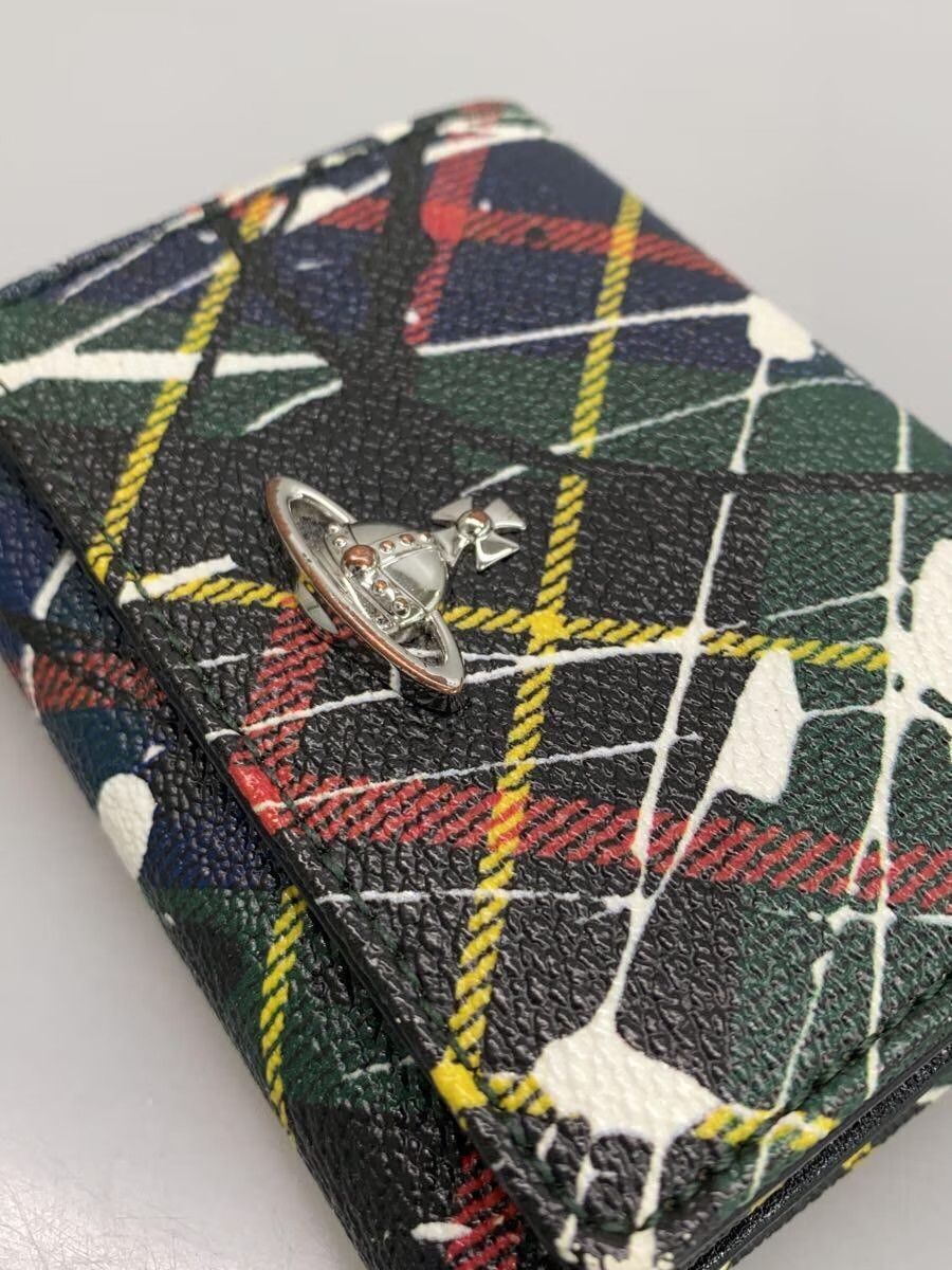 Vivienne Westwood Paint Splatter Orb Leather Wallet Size ONE SIZE - 3 Thumbnail