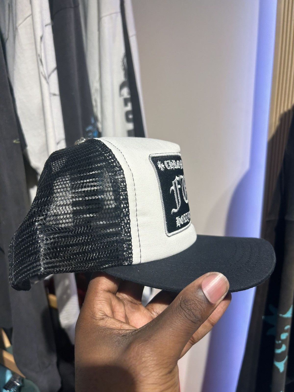Chrome Hearts Chrome hearts “FUCK” trucker Size ONE SIZE - 3 Thumbnail