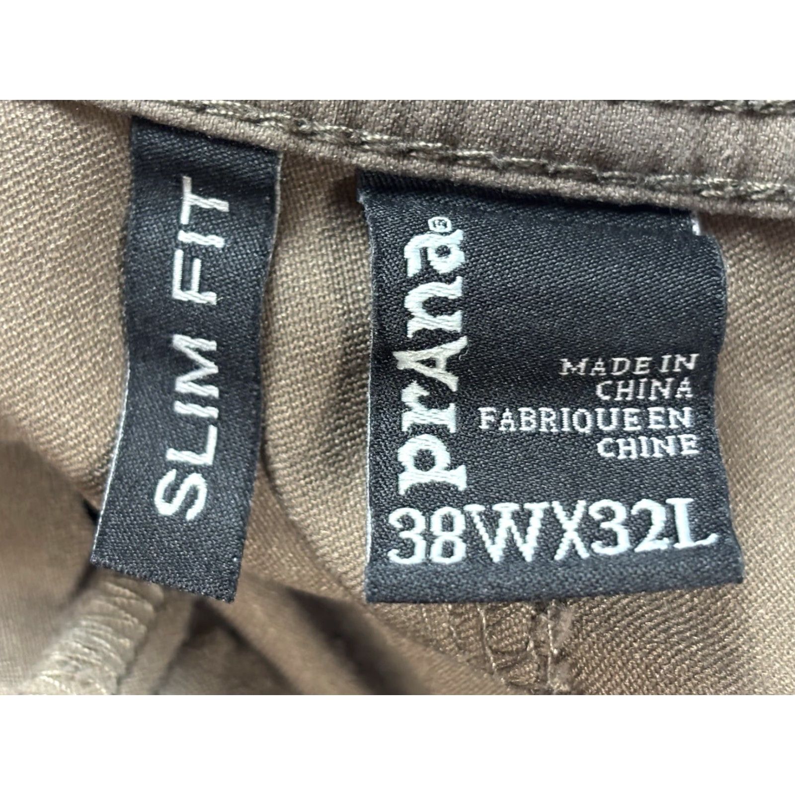 Prana VINTAGE? No — Actually Prana Brion Hiking Pants Slim Fit Men’s Size 38x32 Brown Nylon Stretch - 40" Waist Inseam 32" Regular, Hiking, Men Size US 38 / EU 54 - 5 Thumbnail