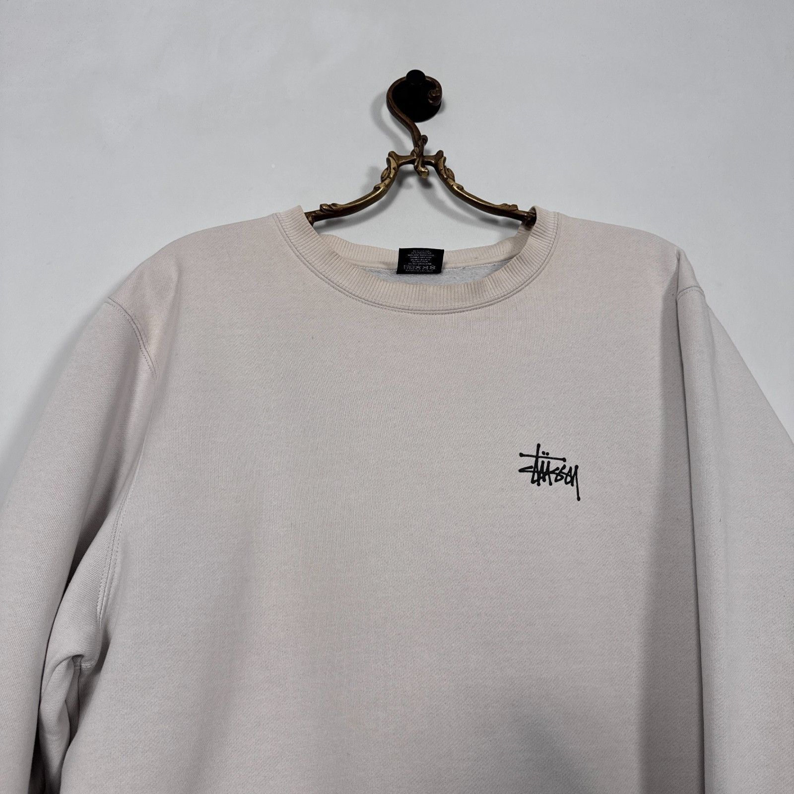 Stussy Stussy Vintage Sweatshirt Double Logo Skate Streetwear Size US XL / EU 56 / 4 - 9 Thumbnail