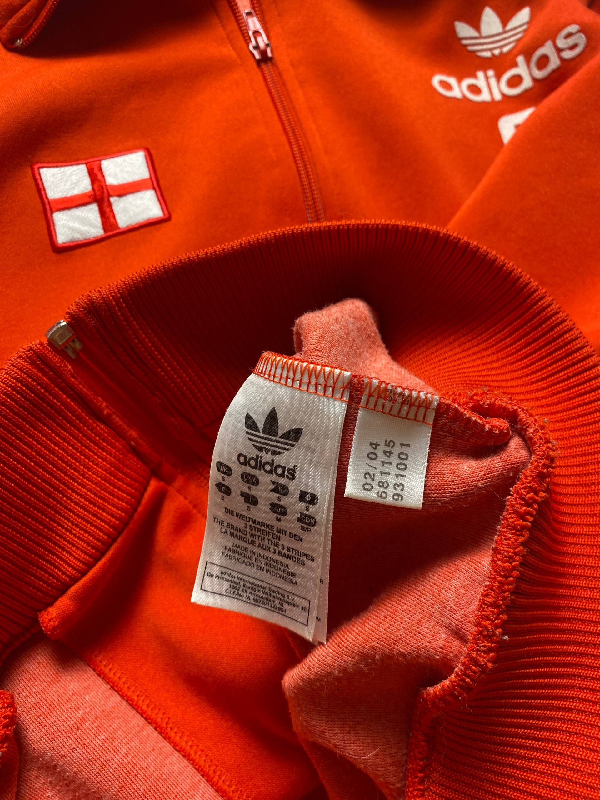 Adidas Vintage ADIDAS ENGLAND Track Jacket Size US S / EU 44-46 / 1 - 6 Thumbnail