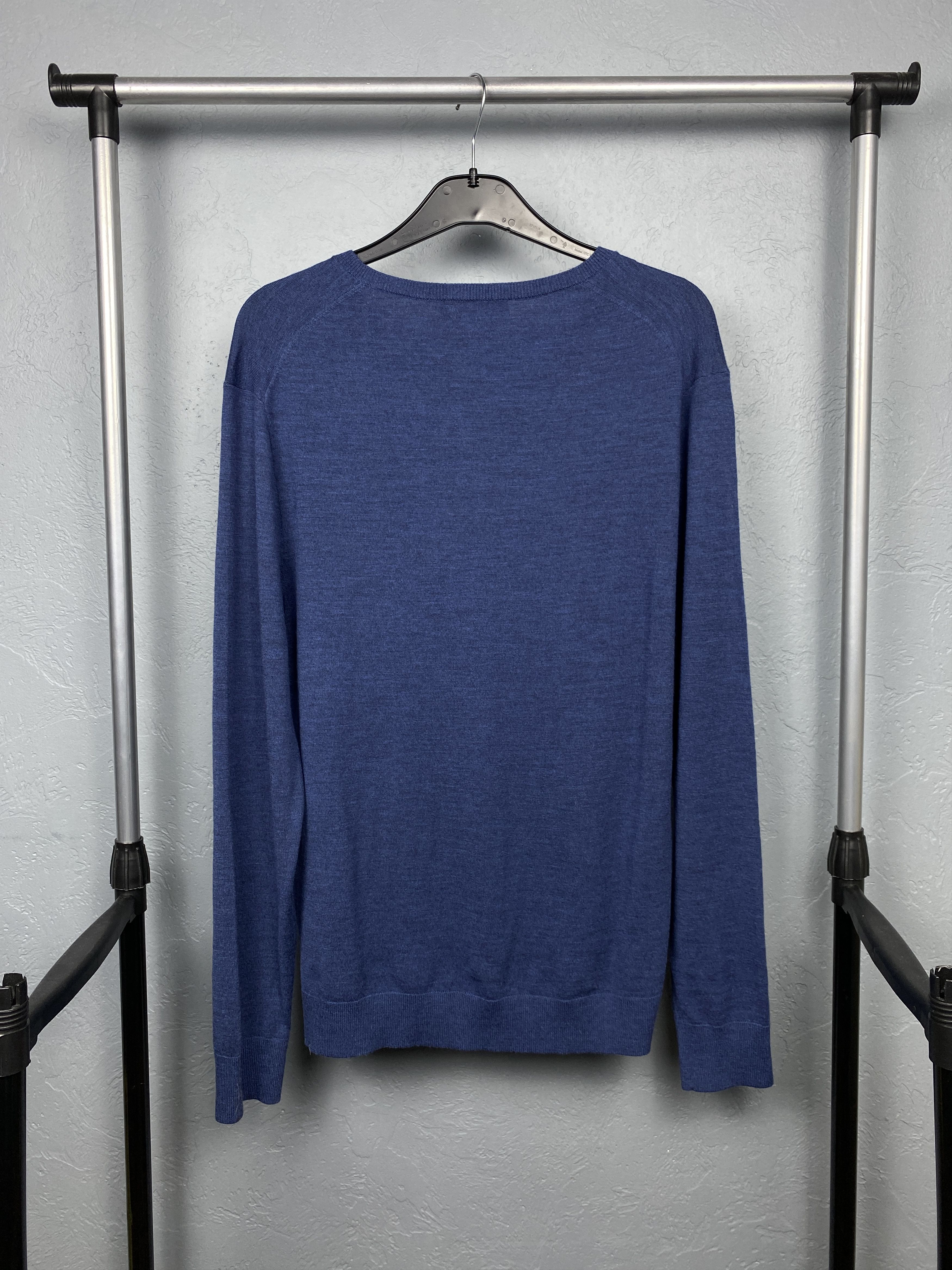Polo Ralph Lauren Polo Ralph Lauren Vintage V-Neck Mens Wool Sweater Size US L / EU 52-54 / 3 - 7 Thumbnail