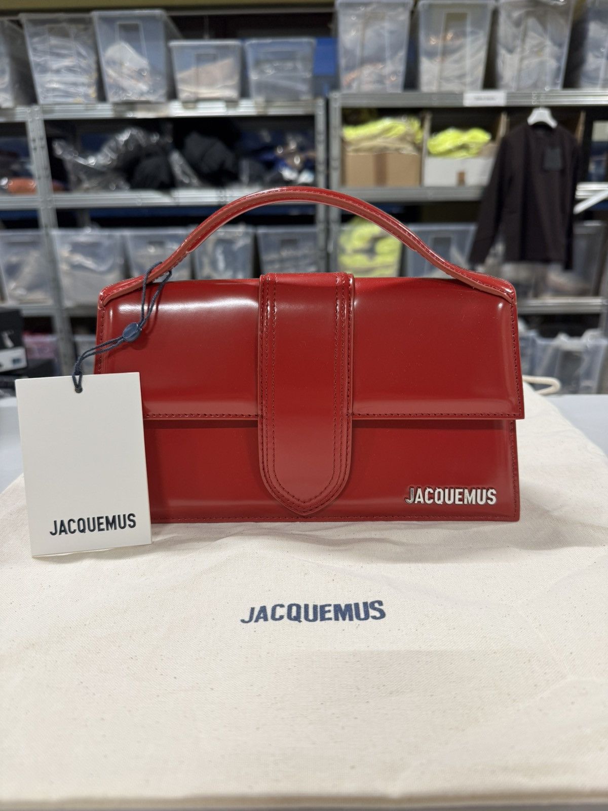 Jacquemus Jacquemus Le Grand Bambino Shoulder Bag NEW 1150$ Size ONE SIZE - 1 Thumbnail